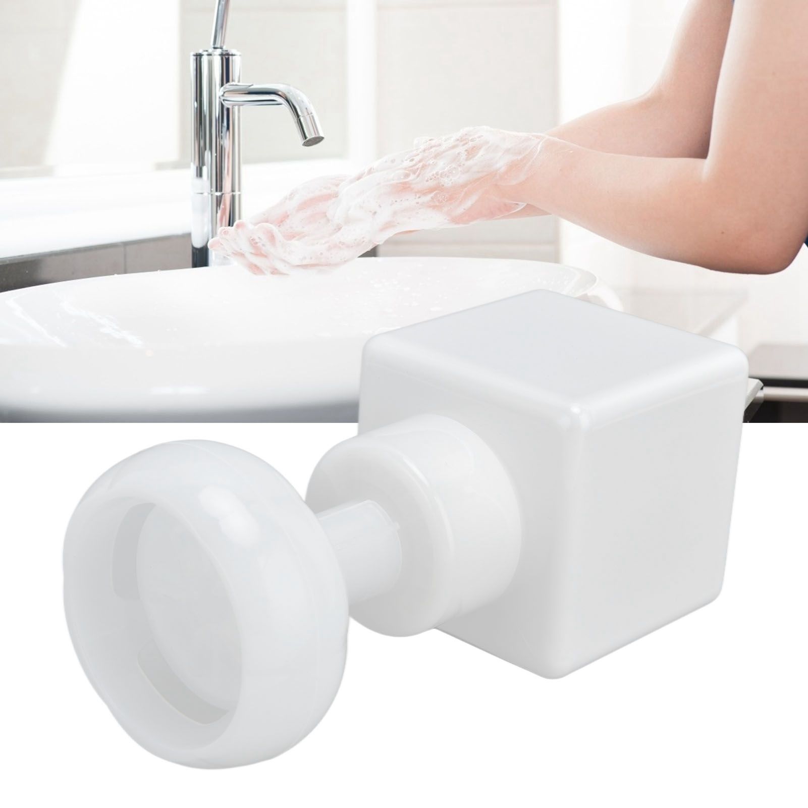 250ml Foaming Bottle PETG Plastic Flower Foam Dispenser Square Bottles for view 11