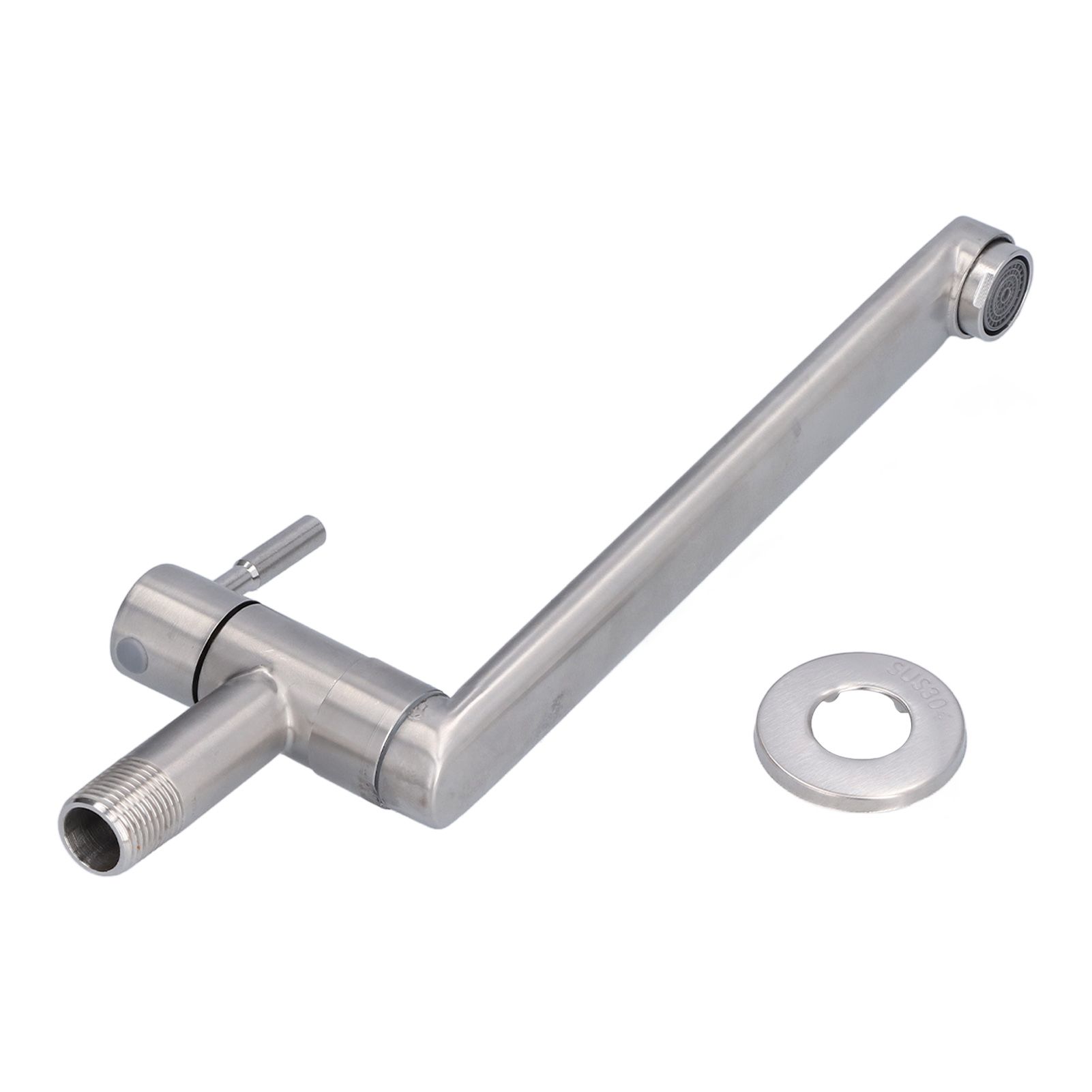 G1/2 Lengthen Water Faucet 304 Stainless Steel Single Cold Water Tap for view 2