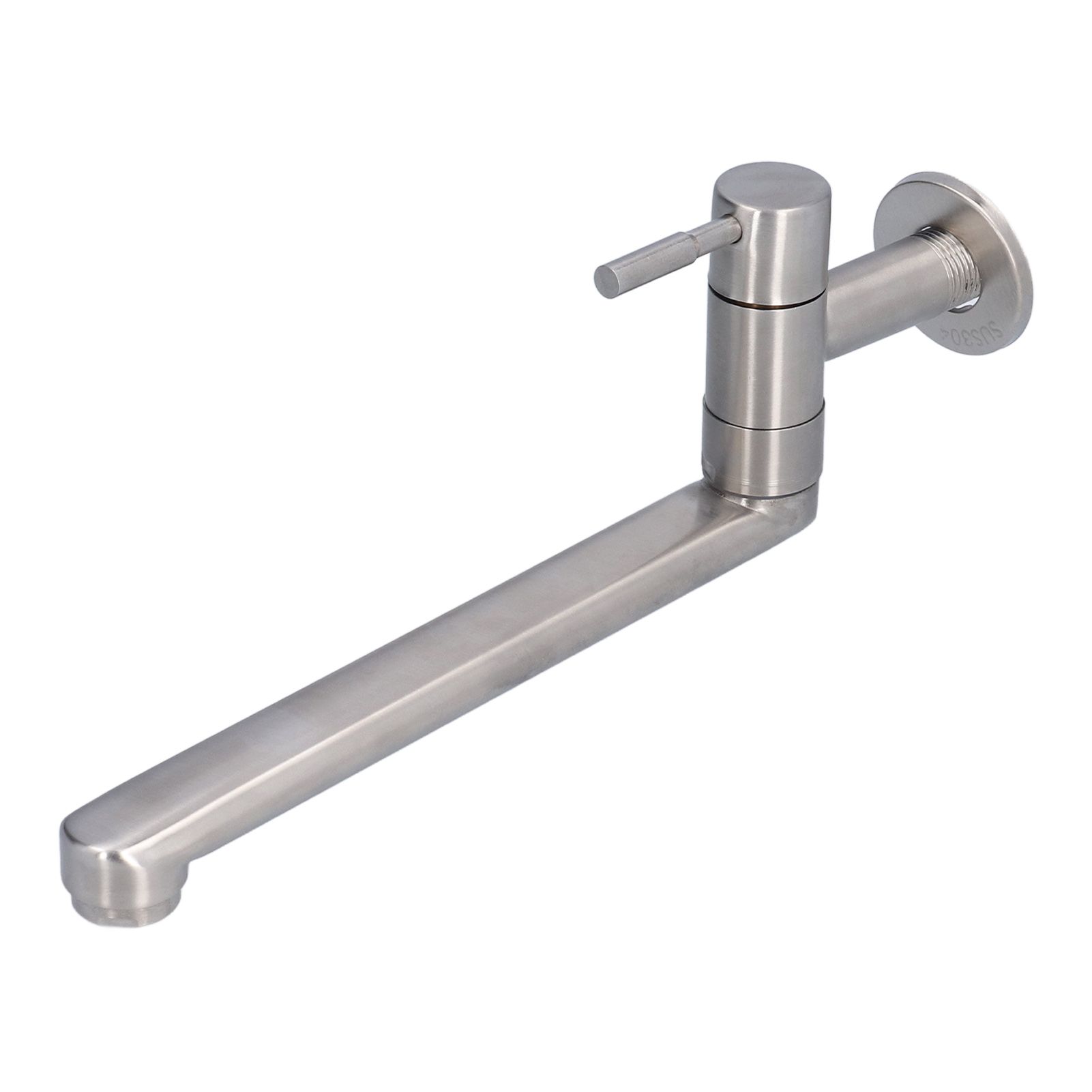 G1/2 Lengthen Water Faucet 304 Stainless Steel Single Cold Water Tap for view 6