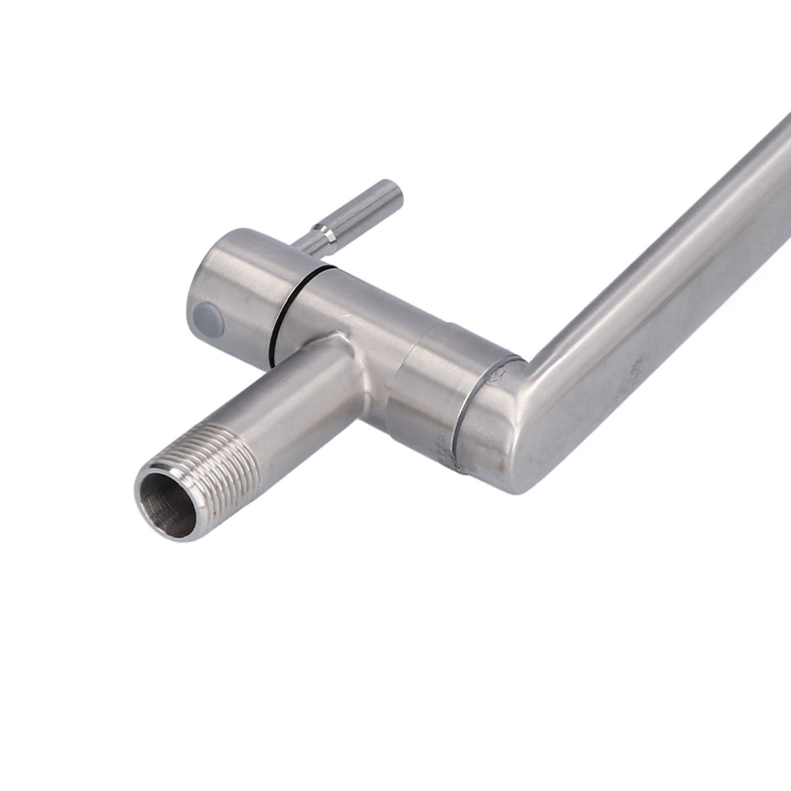 G1/2 Lengthen Water Faucet 304 Stainless Steel Single Cold Water Tap for view 14