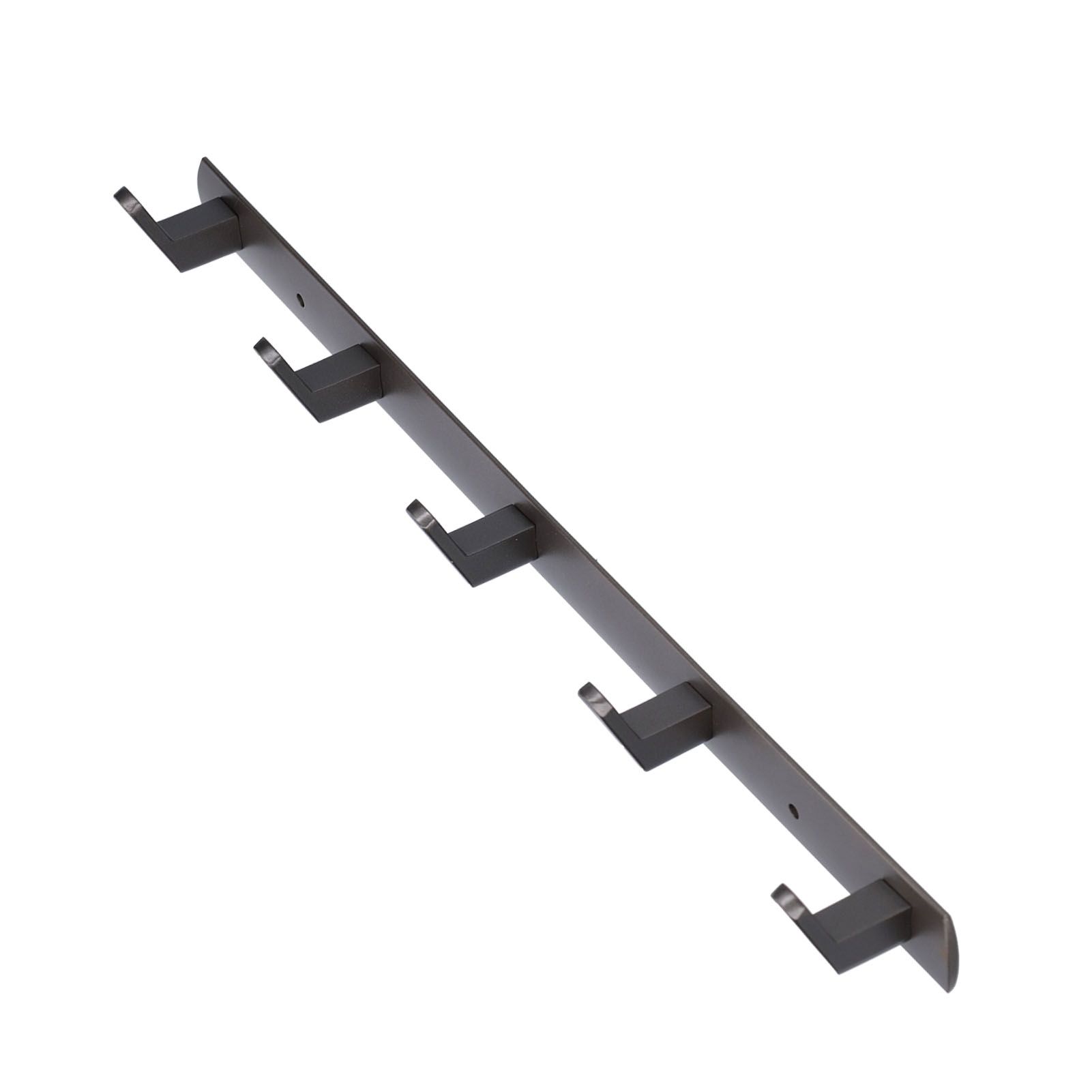 45cm Row Hook Wall Mount Aluminium Alloy Coat Towel Hook for Kitchen Bathroom view 2