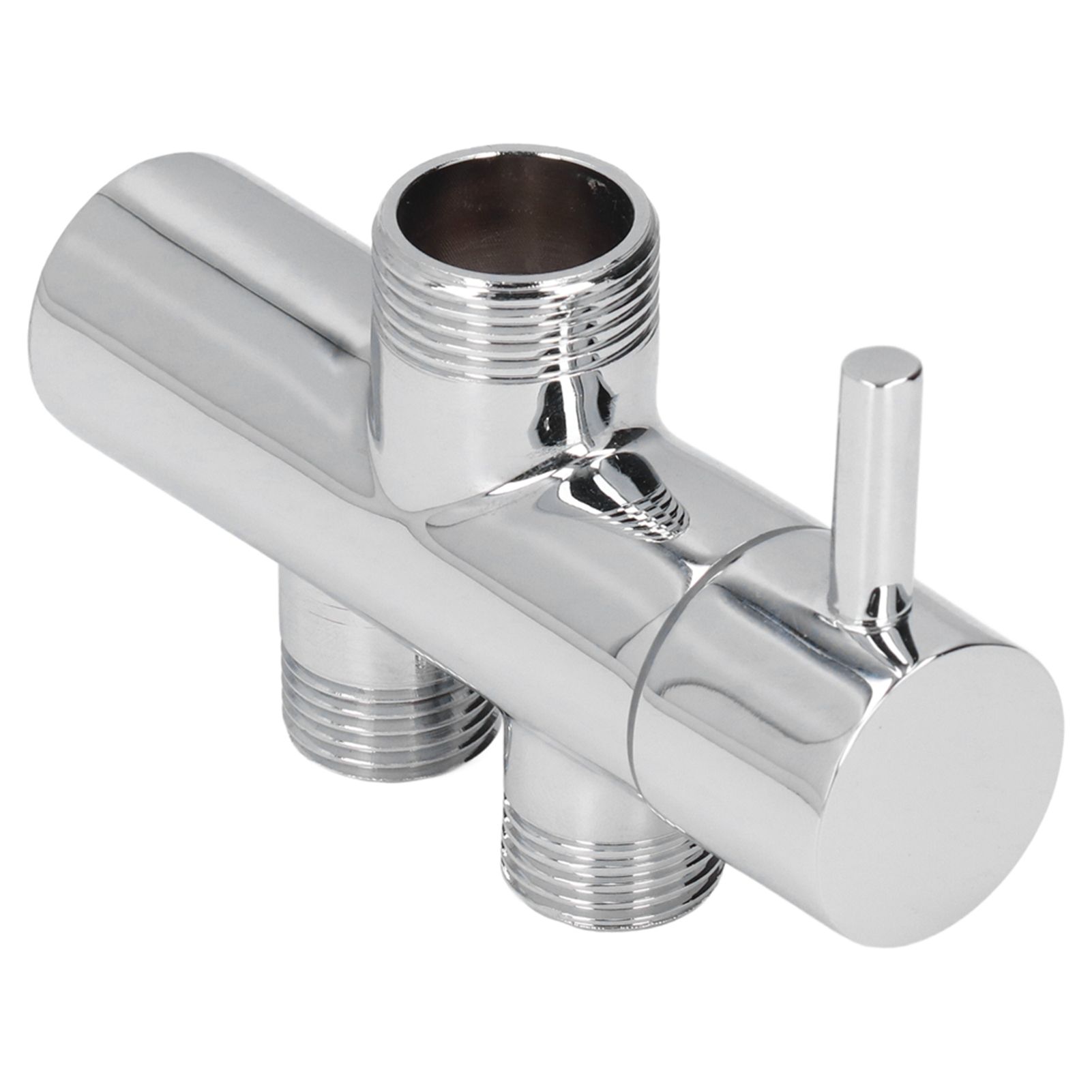 G3/4 to G1/2 Shower Arm Diverter Leakproof Tee Connector Brass Shower Diverter view 3