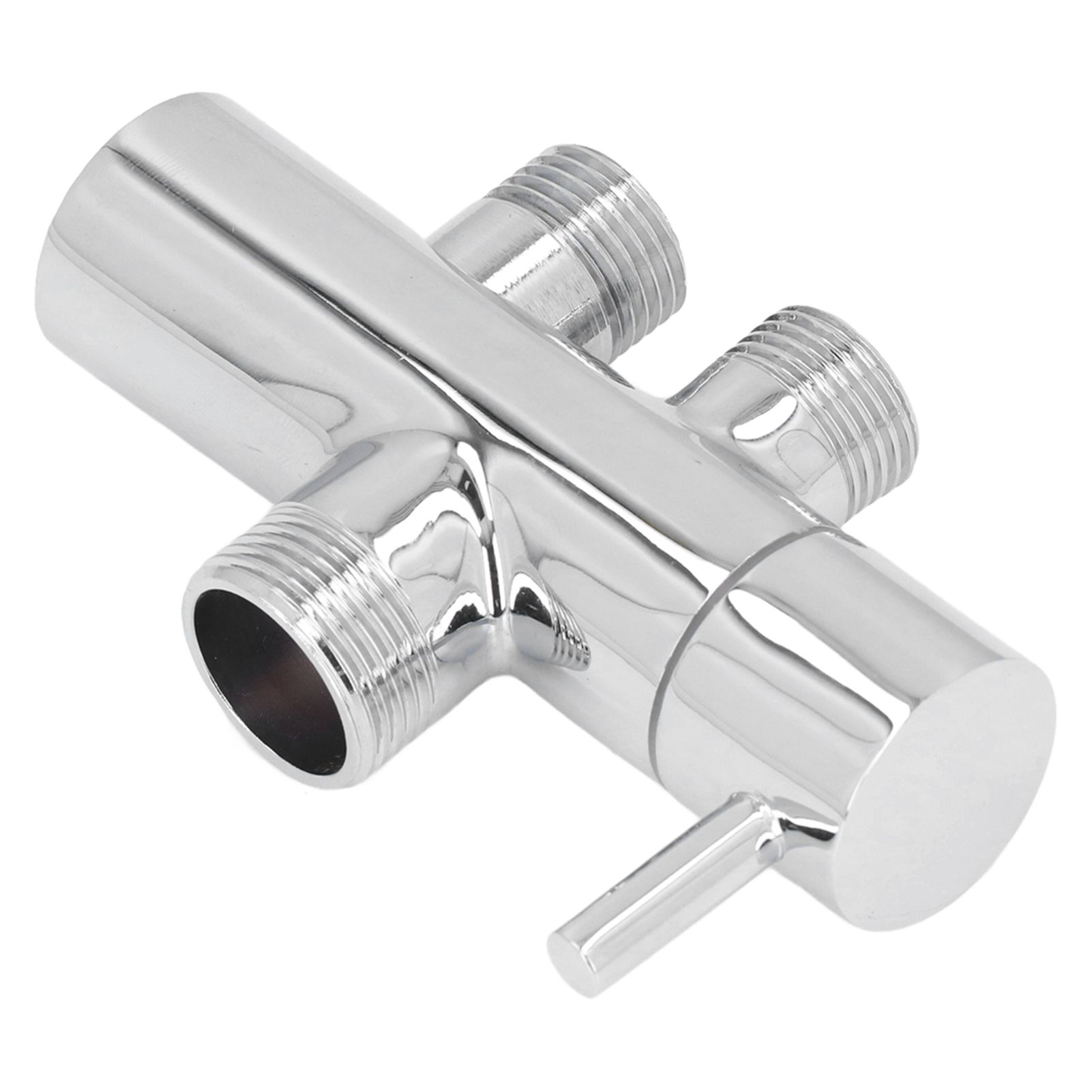 G3/4 to G1/2 Shower Arm Diverter Leakproof Tee Connector Brass Shower Diverter view 5
