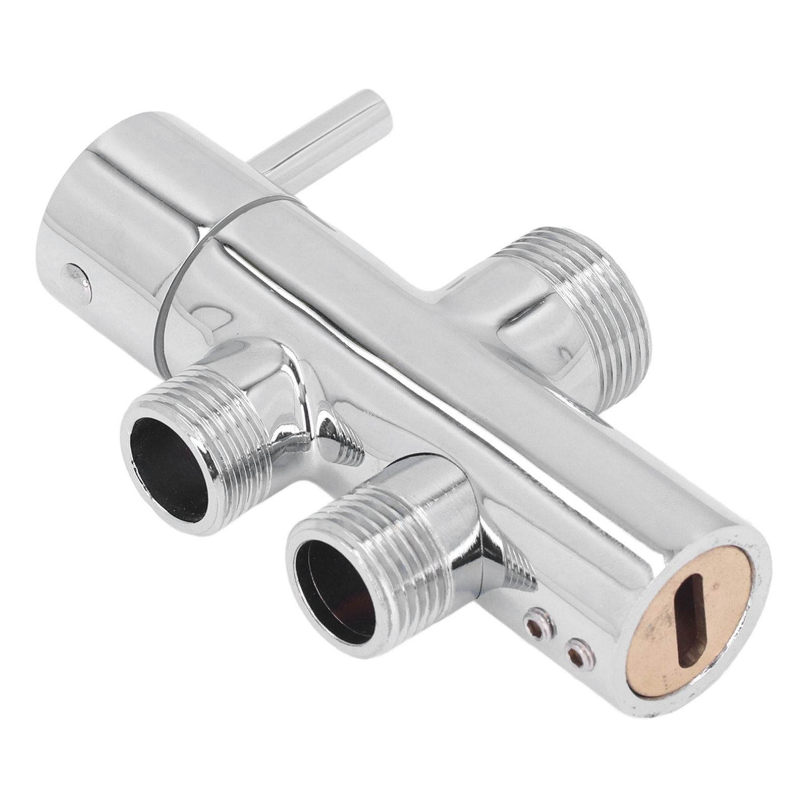 G3/4 to G1/2 Shower Arm Diverter Leakproof Tee Connector Brass Shower Diverter view 6