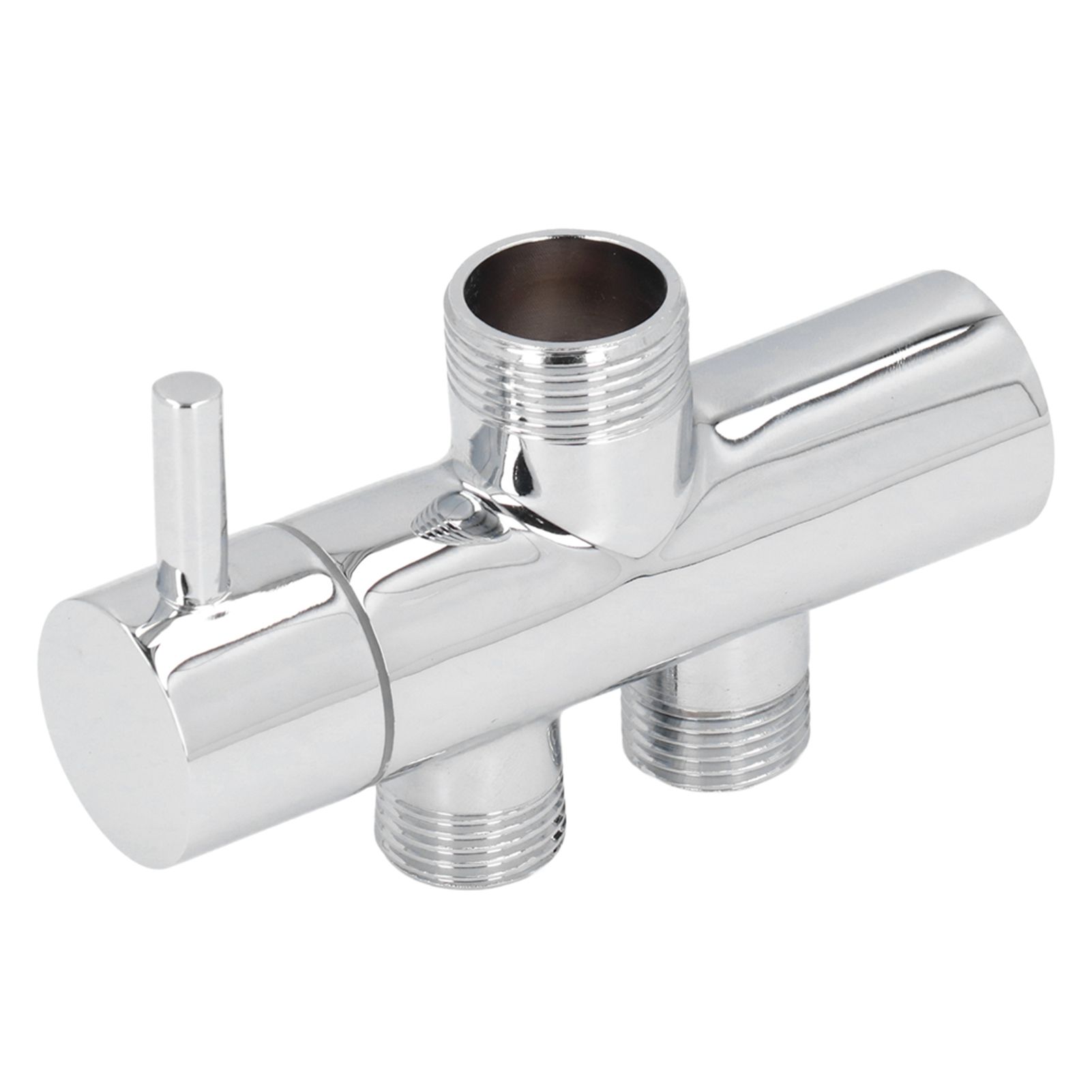 G3/4 to G1/2 Shower Arm Diverter Leakproof Tee Connector Brass Shower Diverter view 7