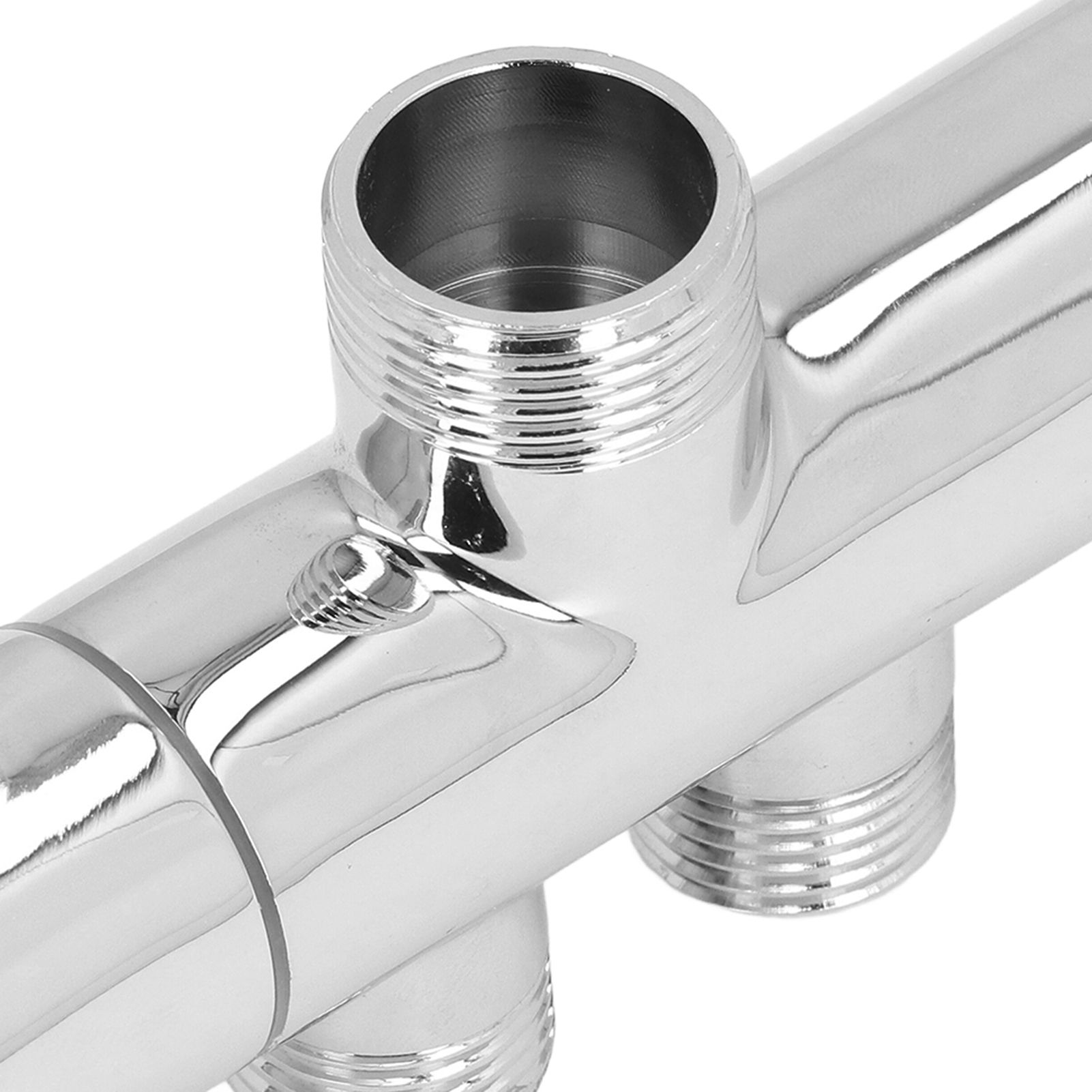 G3/4 to G1/2 Shower Arm Diverter Leakproof Tee Connector Brass Shower Diverter view 15
