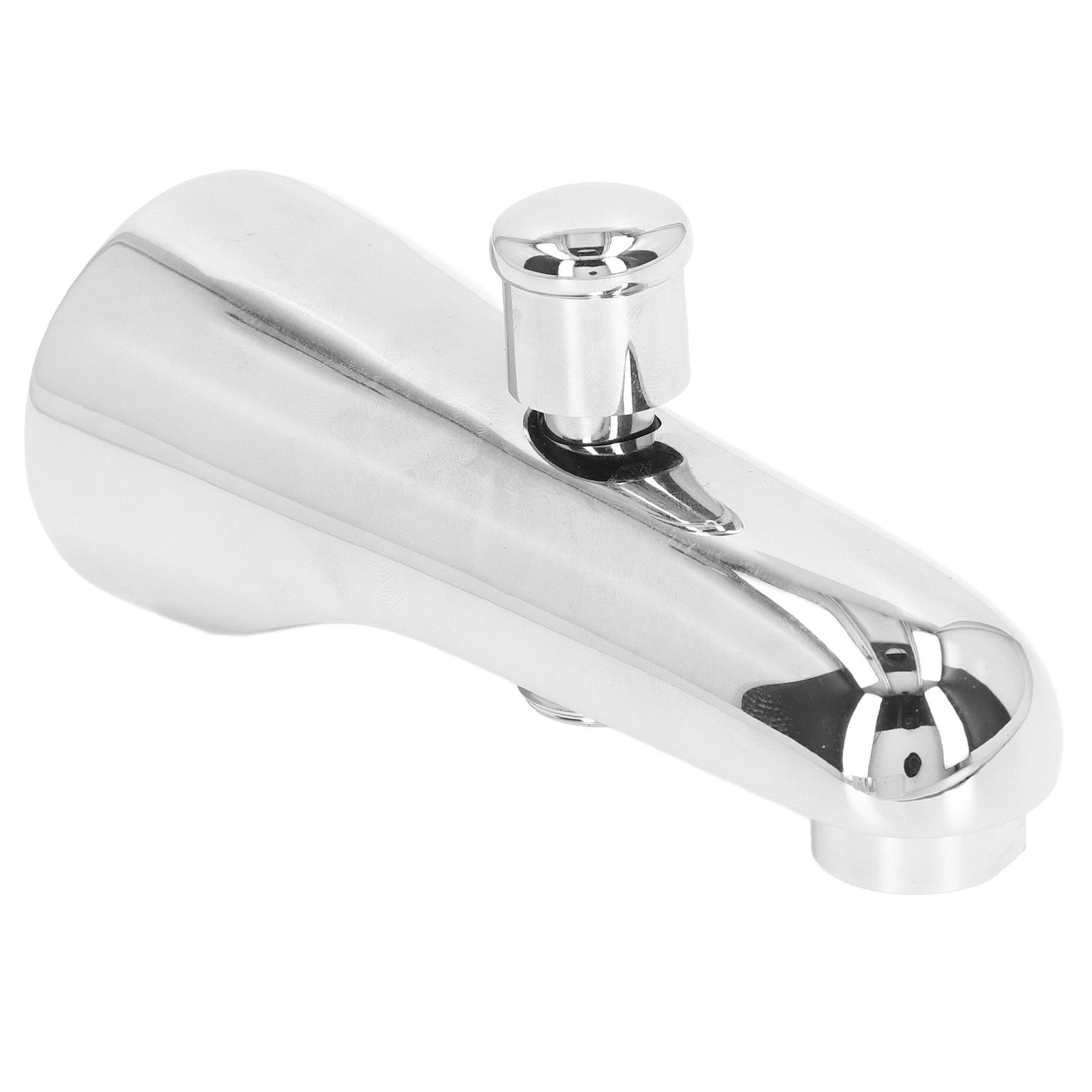 G1/2 Tub Spout Semicircle Simple Concealed Bathtub Faucet with Diverter for view 4