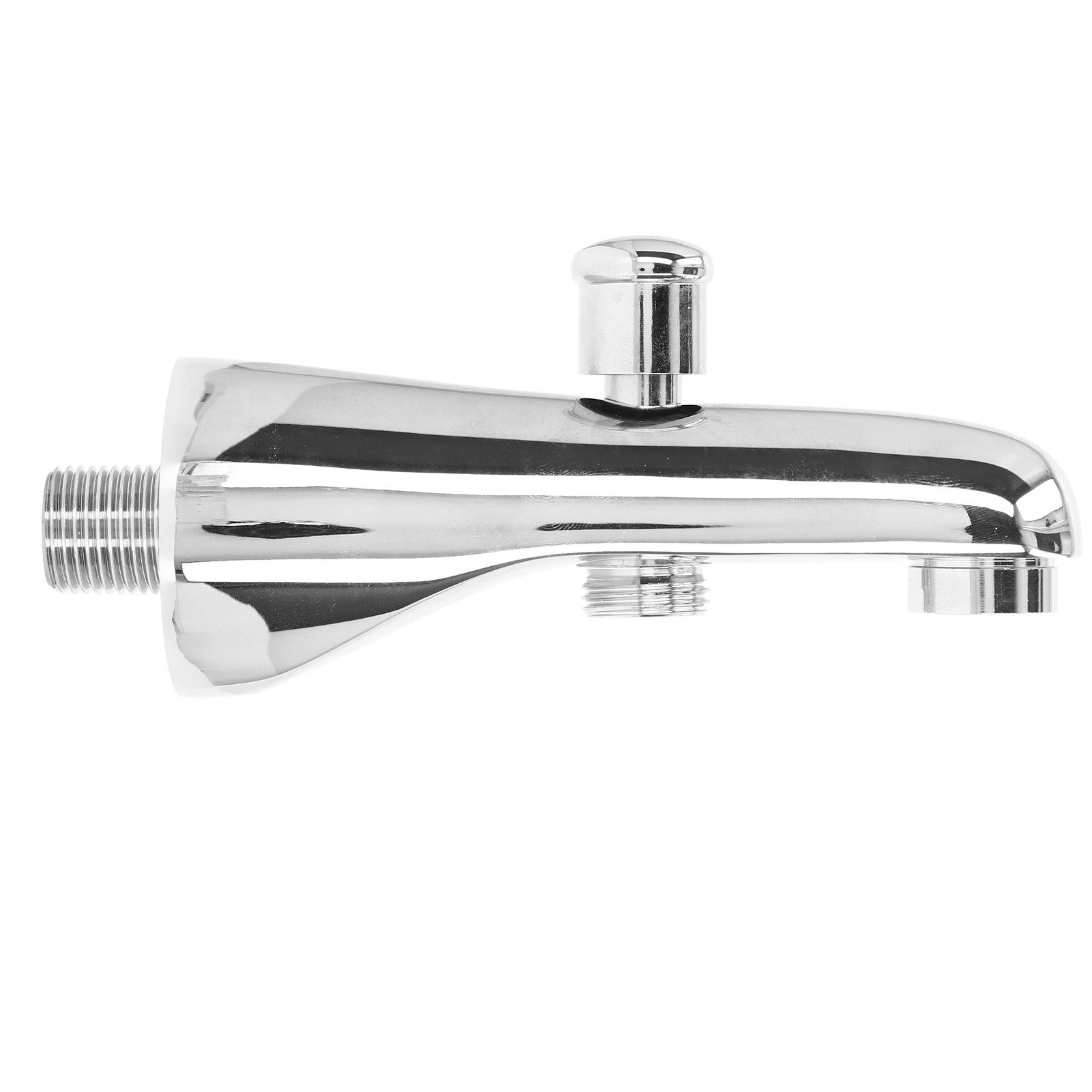 G1/2 Tub Spout Semicircle Simple Concealed Bathtub Faucet with Diverter for view 6