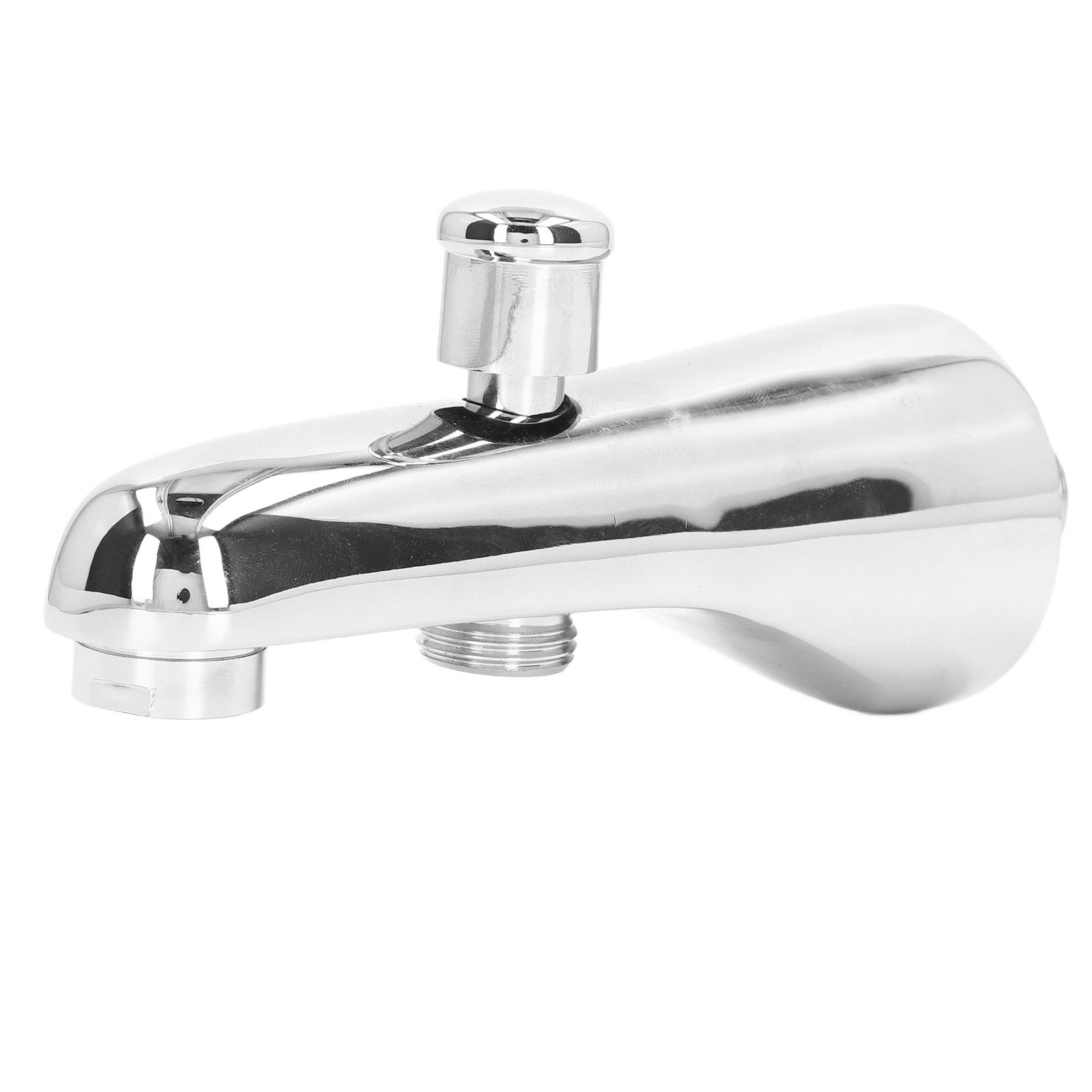 G1/2 Tub Spout Semicircle Simple Concealed Bathtub Faucet with Diverter for view 9
