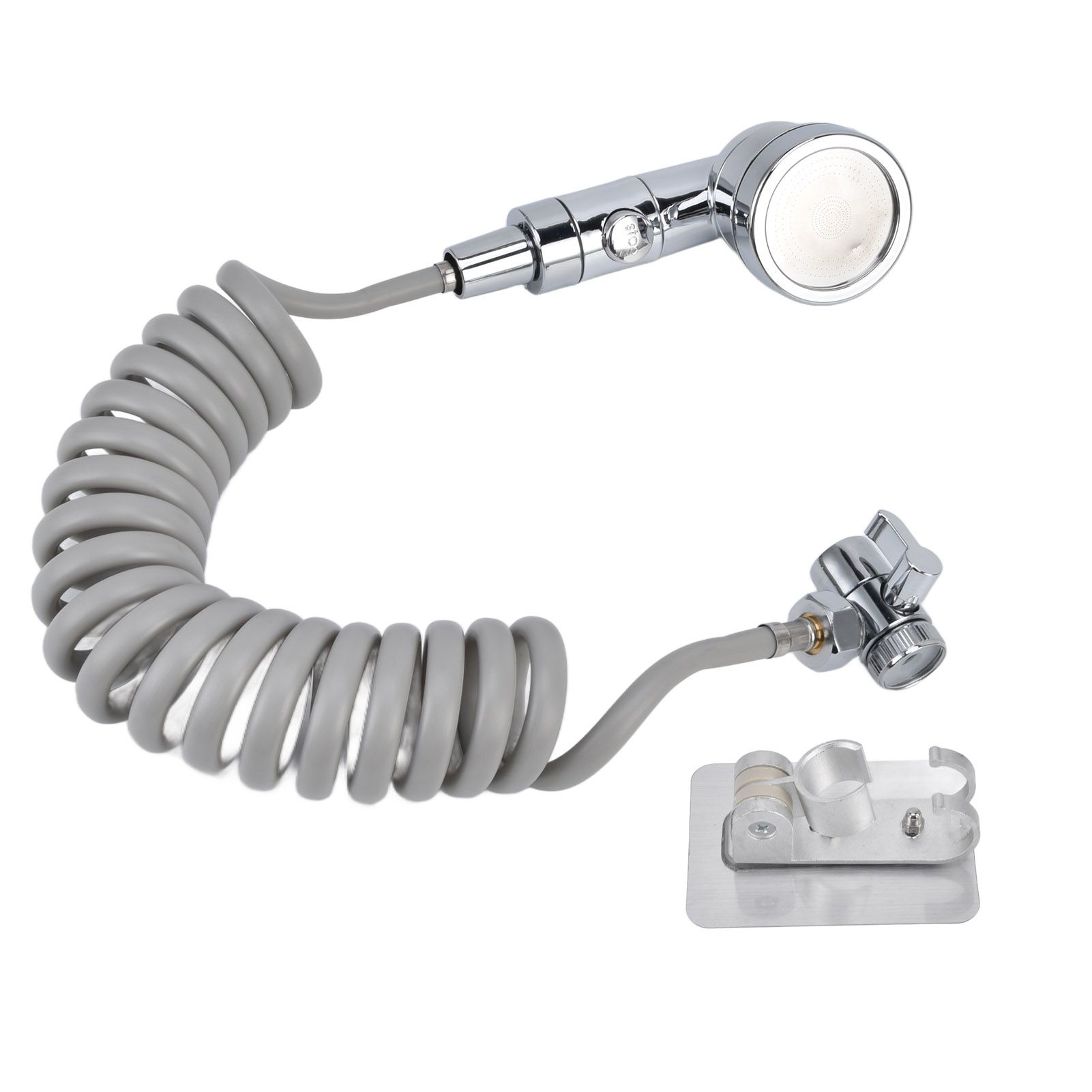 Sink Shower Sprayer Stretchy Hose Adjustable Mode Faucet Sprayer Attachment view 4