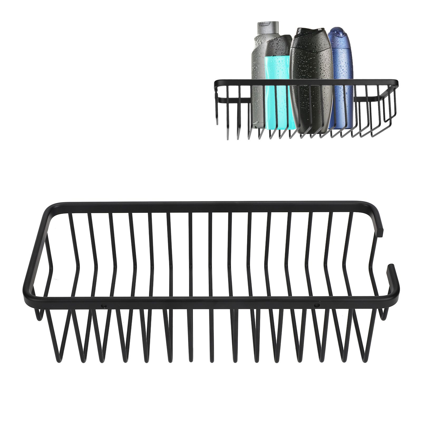 Wall Storage Rack Space Aluminum Rust Proof Large Capacity Kitchen Spice view 11