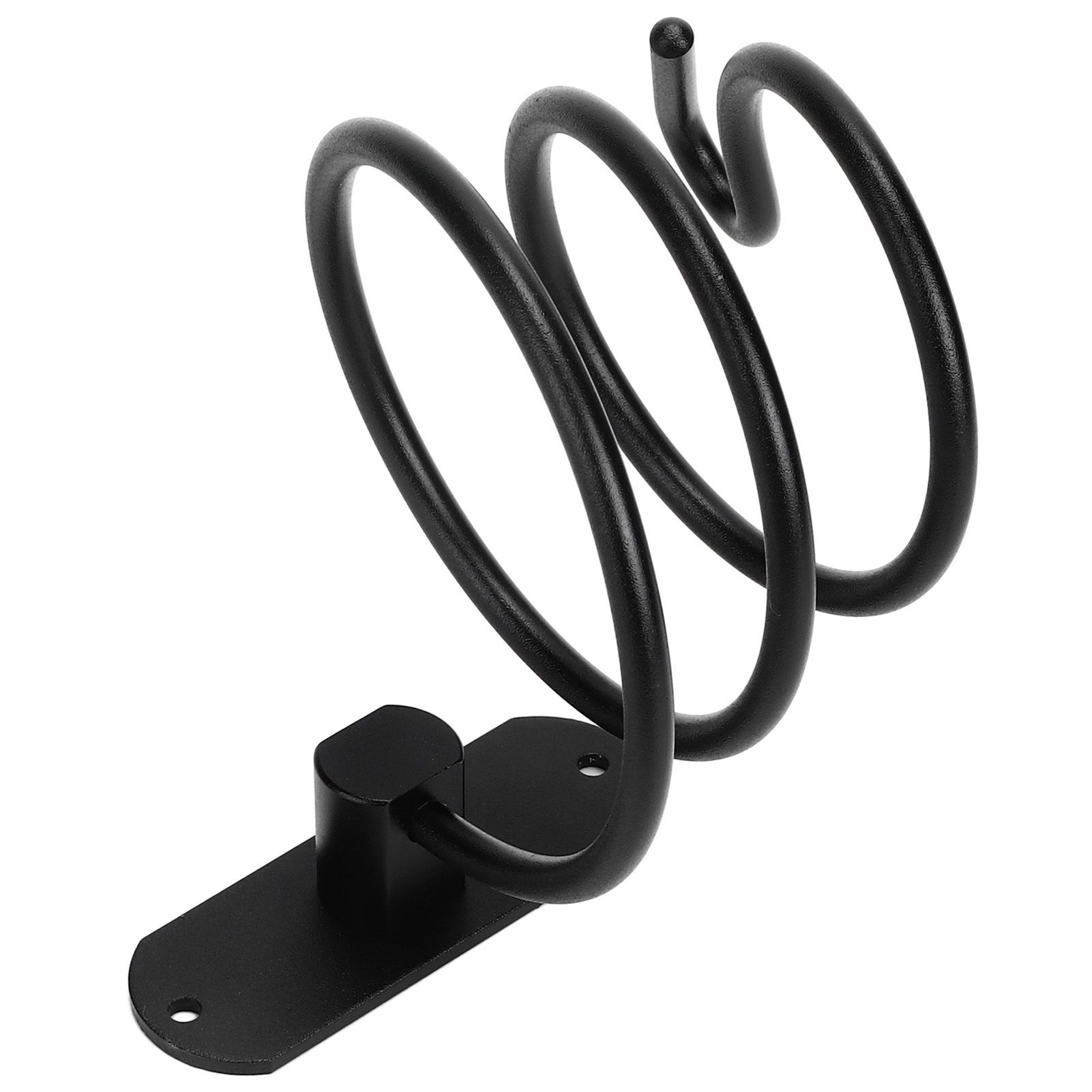 Hair Dryer Holder Wall Mounted Bathroom Blower Hanging Rack Organizer Punching view 7
