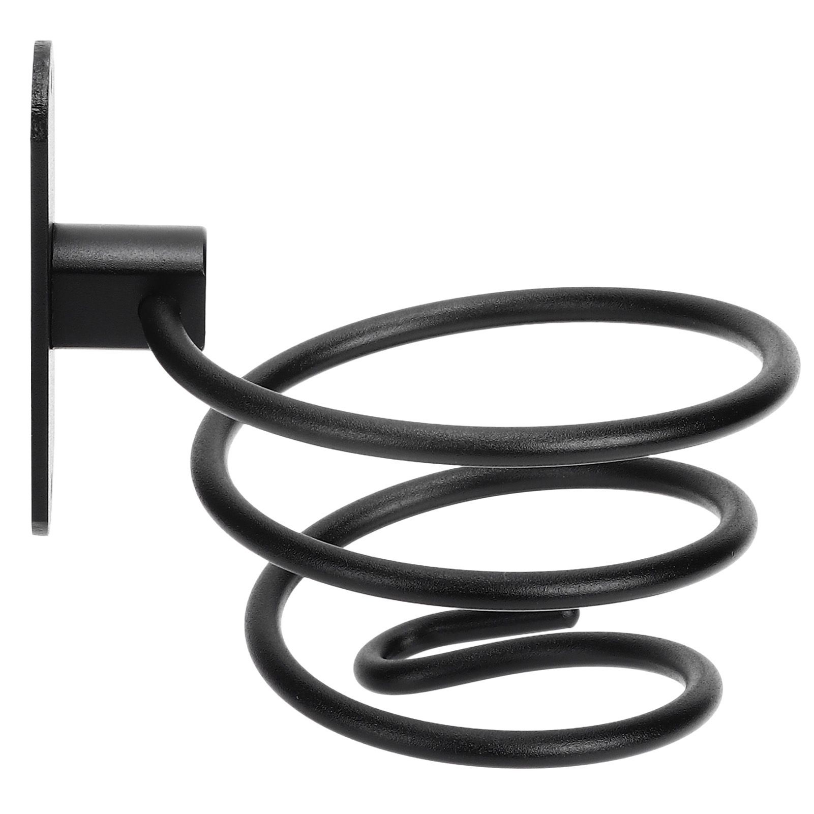 Hair Dryer Holder Wall Mounted Bathroom Blower Hanging Rack Organizer Punching view 9