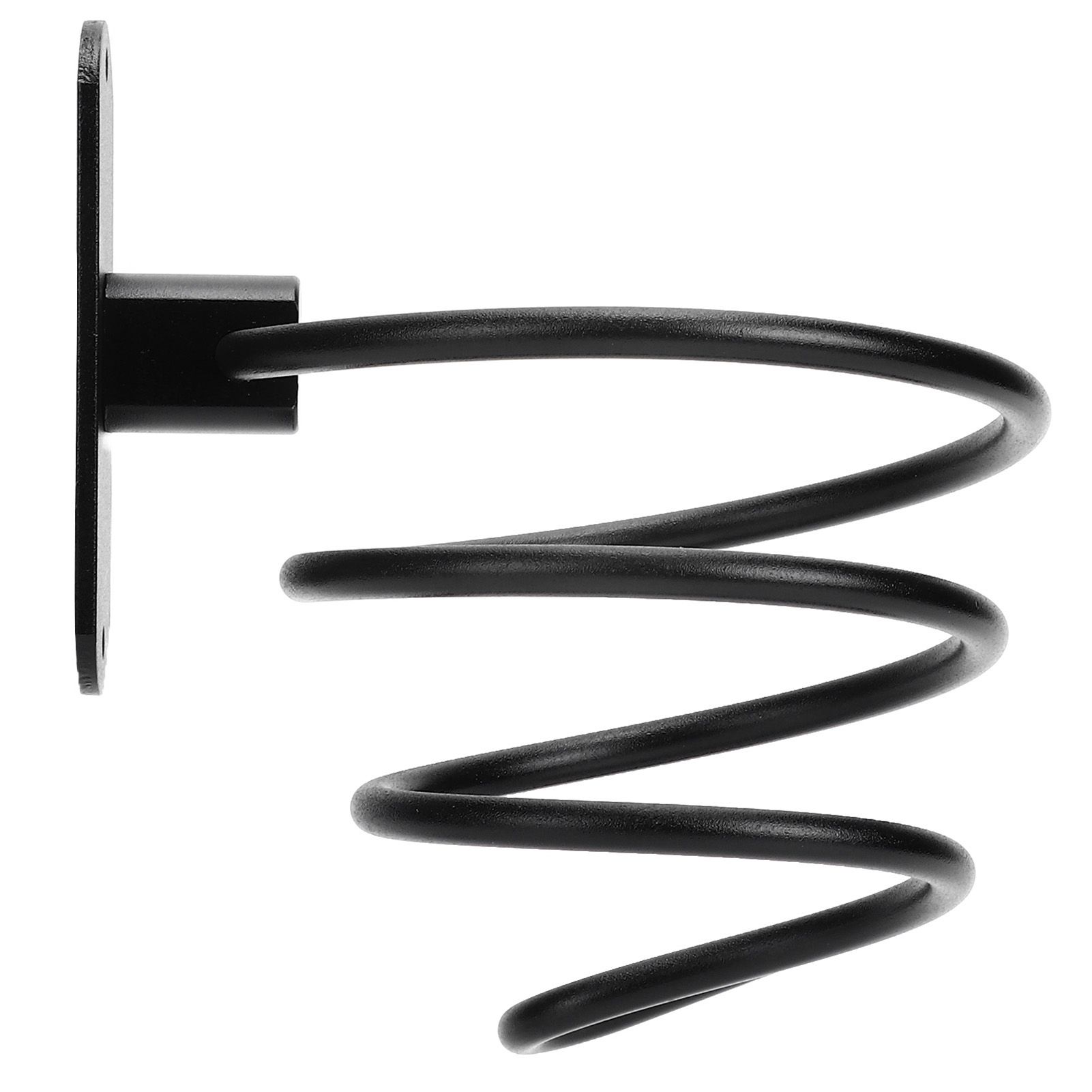 Hair Dryer Holder Wall Mounted Bathroom Blower Hanging Rack Organizer Punching view 10