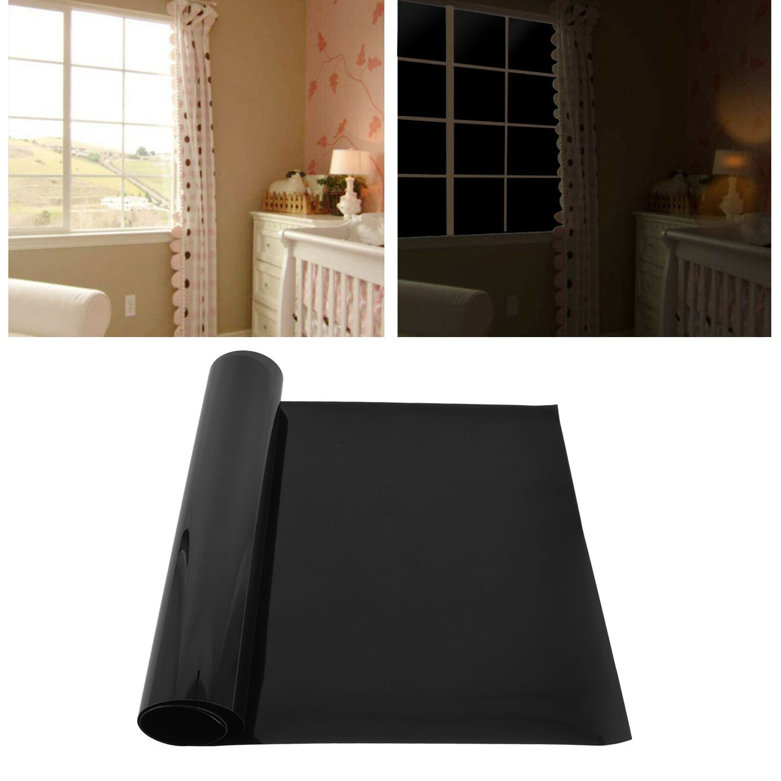 Total Blackout Window Film Anti Ultraviolet Explosion Proof Waterproof view 12