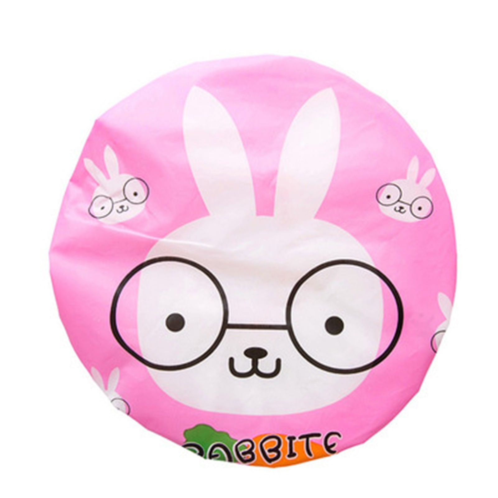 Bath Shower Cap Reusable Waterproof Kitchen Oilproof Hair Hat Cute Cartoon view 2