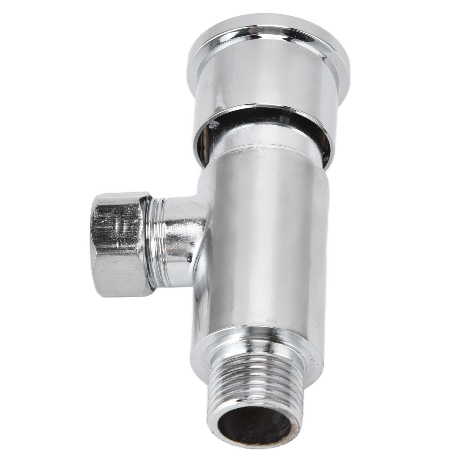 Flush Valve with Hand Push Button Zinc Alloy Toilet Repair Kit Tank Parts view 3