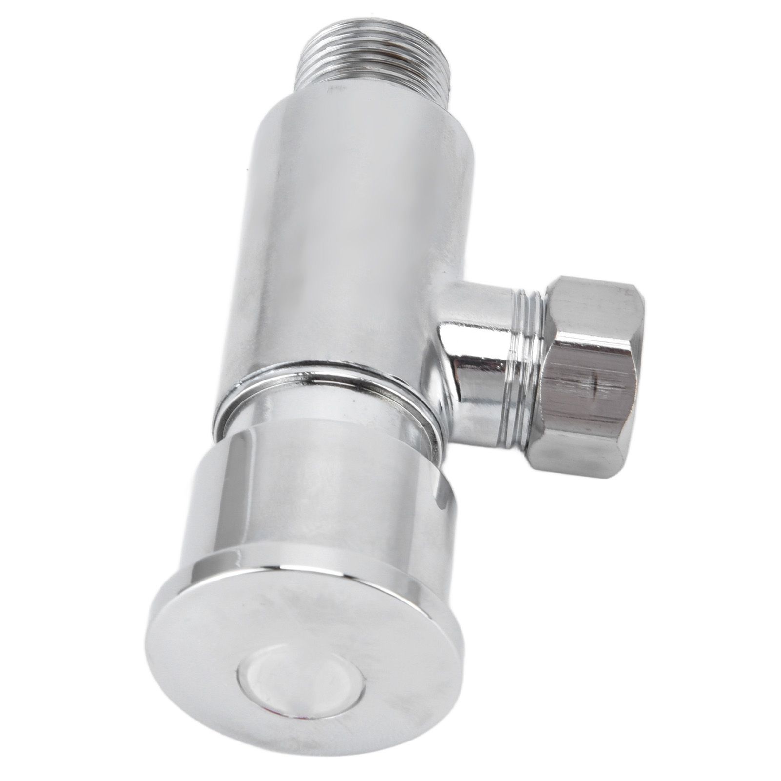 Flush Valve with Hand Push Button Zinc Alloy Toilet Repair Kit Tank Parts view 8