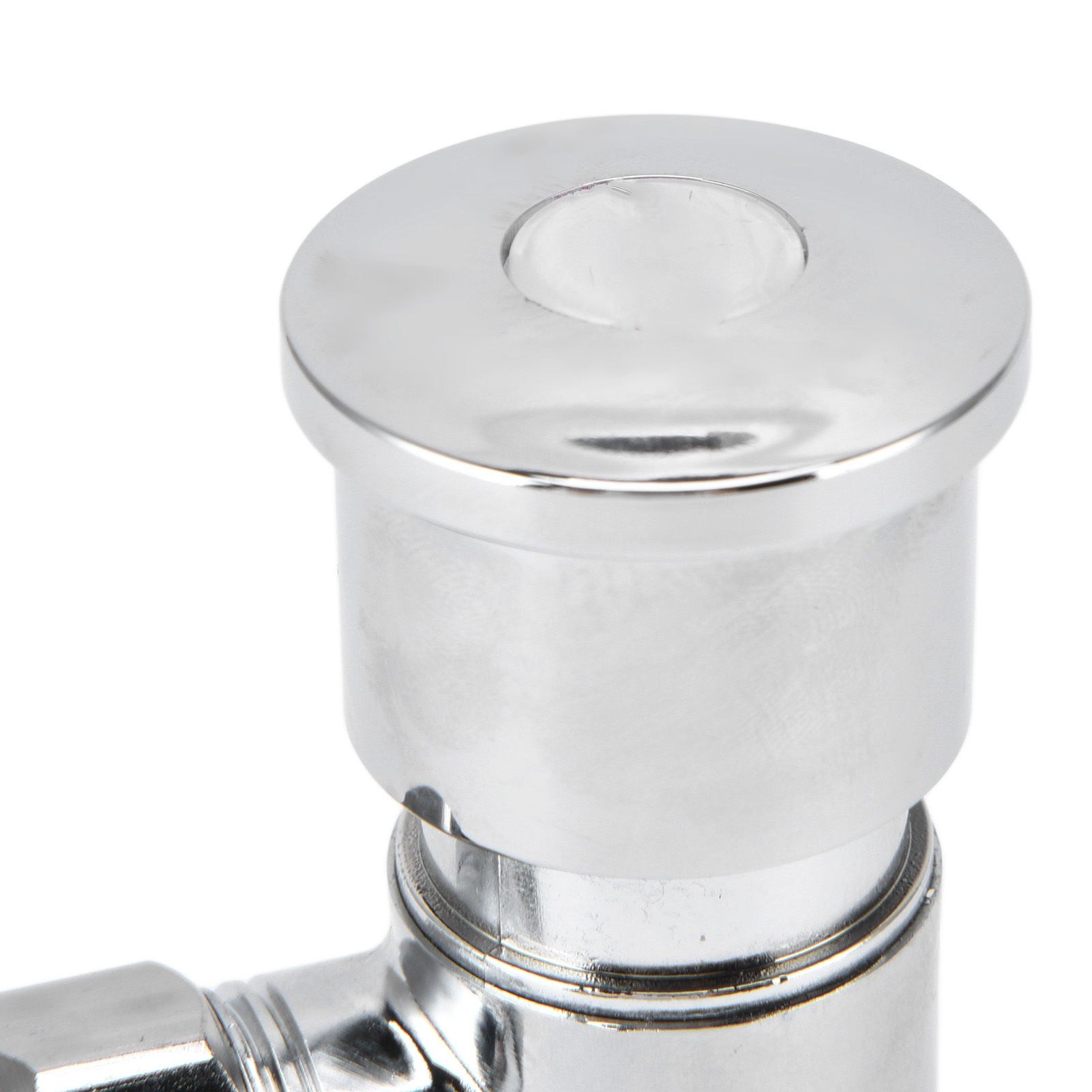 Flush Valve with Hand Push Button Zinc Alloy Toilet Repair Kit Tank Parts view 13