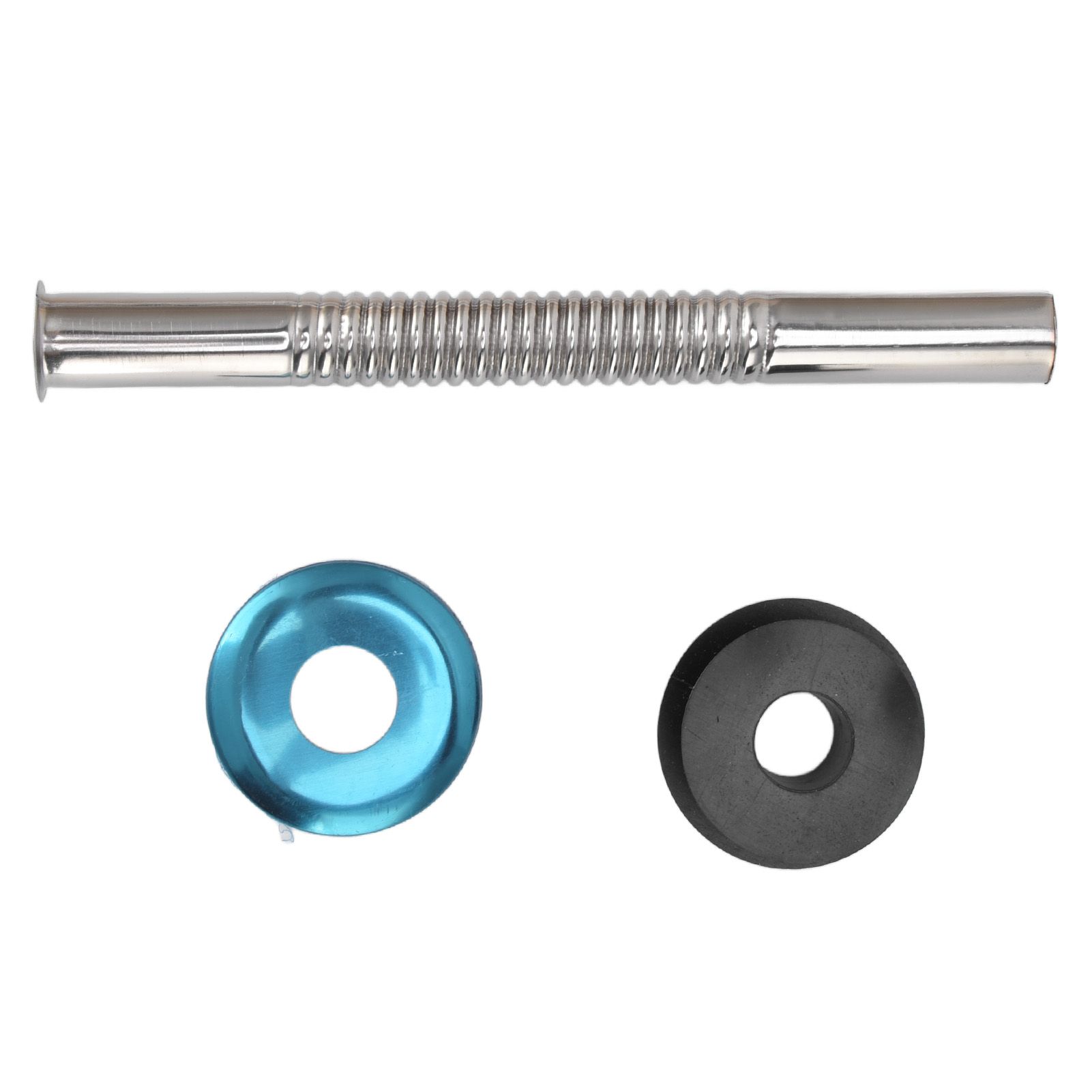 Flush Valve with Hand Push Button Zinc Alloy Toilet Repair Kit Tank Parts view 15