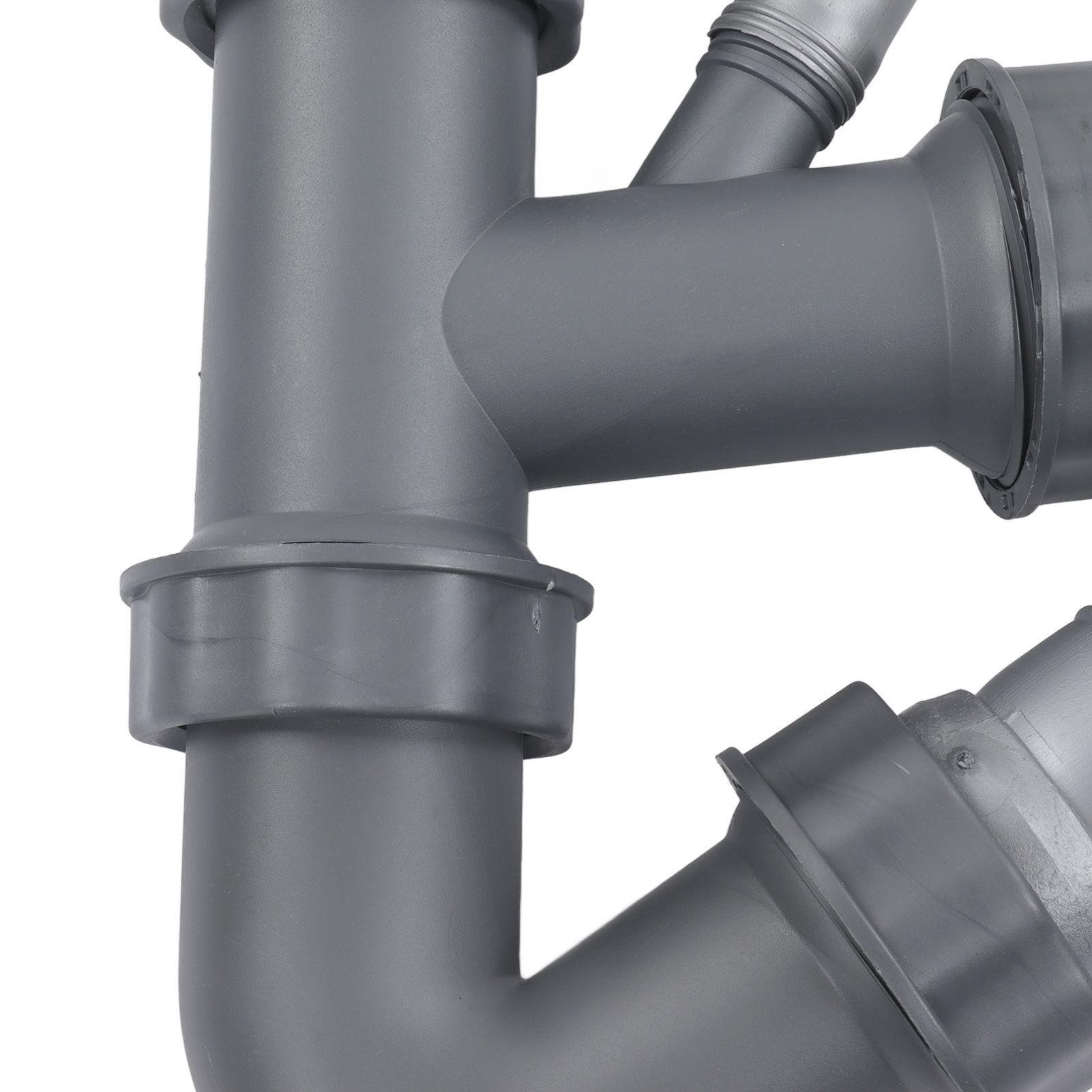 Kitchen Sink Double Hose Drain Kit Quick Draining Expandable Multiple view 14