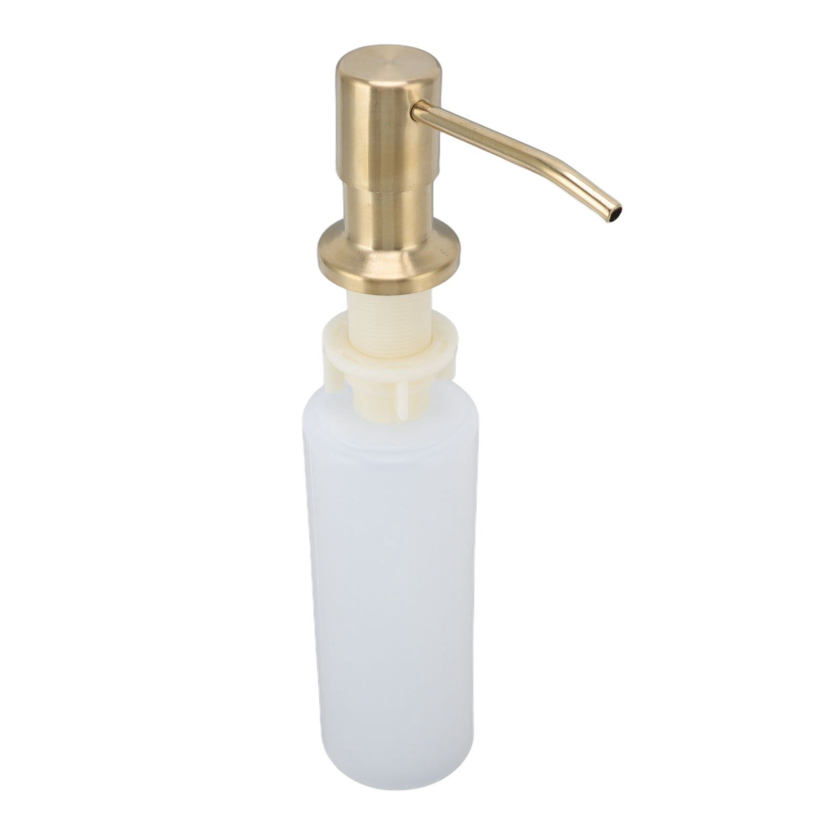 300ml Kitchen Sink Soap Dispenser Stainless Steel 360° Rotation view 3