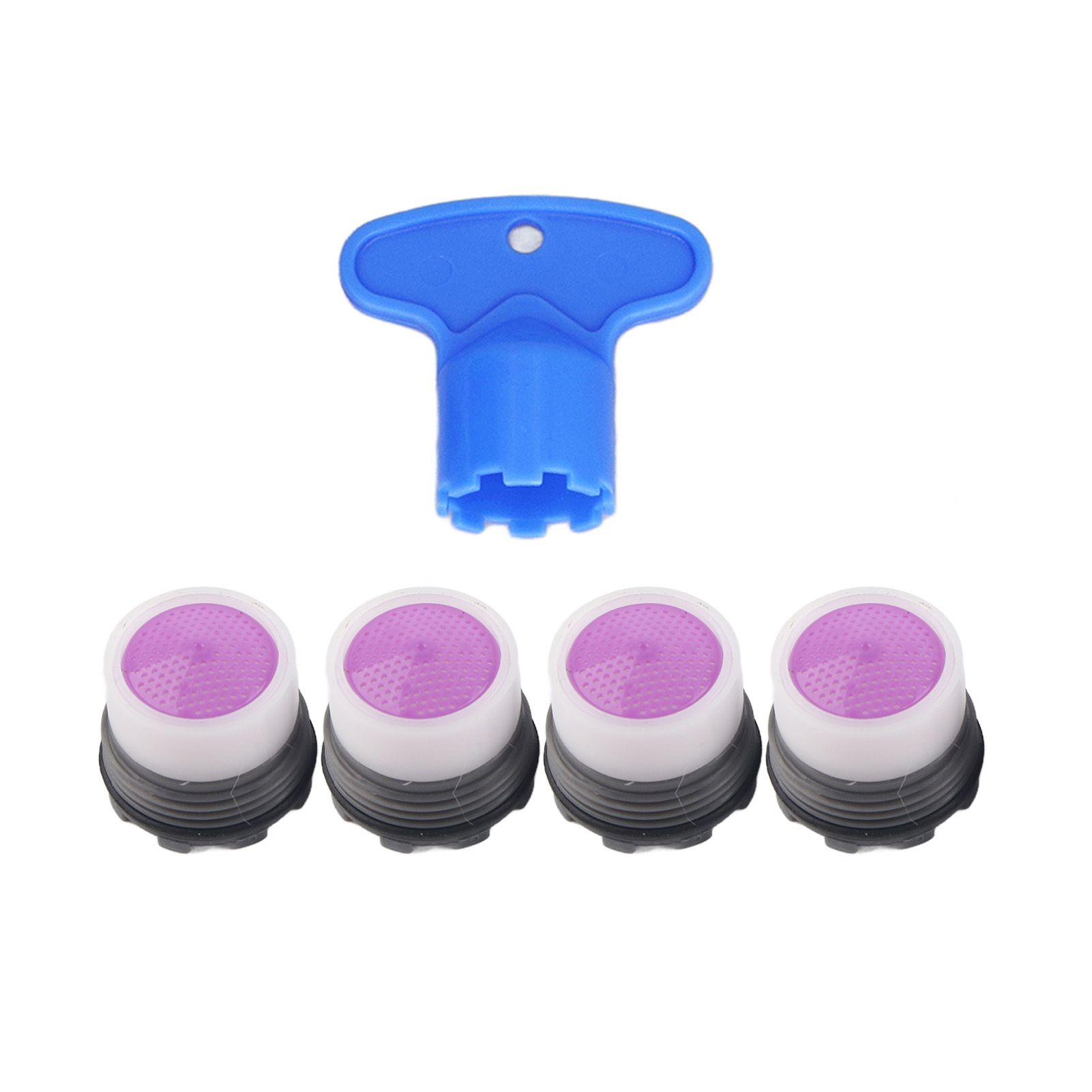 4 Pieces M16.5mm Sink Faucet Aerator 1.2GPM Flow Restrictor Bubble Tap Water view 9