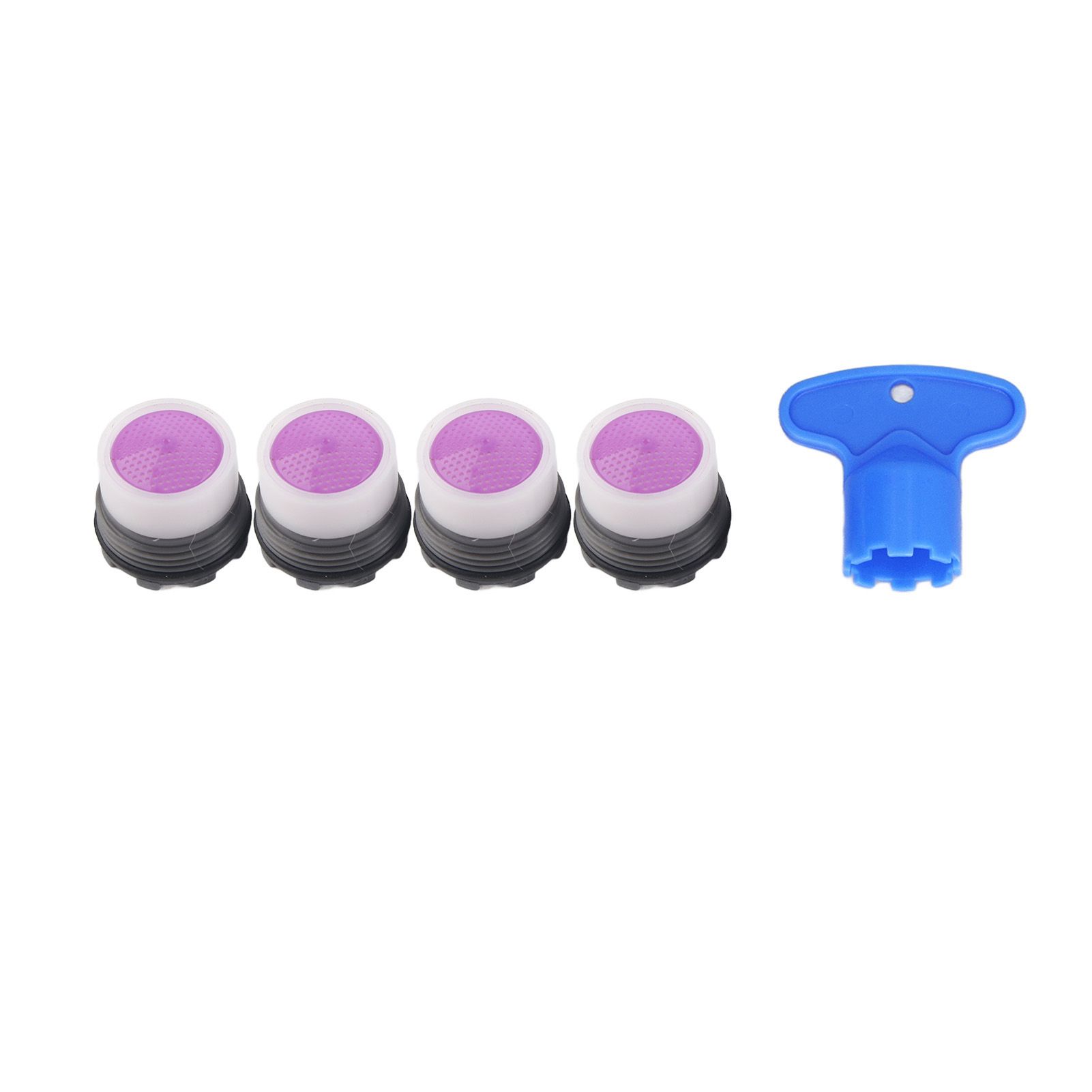 4 Pieces M16.5mm Sink Faucet Aerator 1.2GPM Flow Restrictor Bubble Tap Water view 10