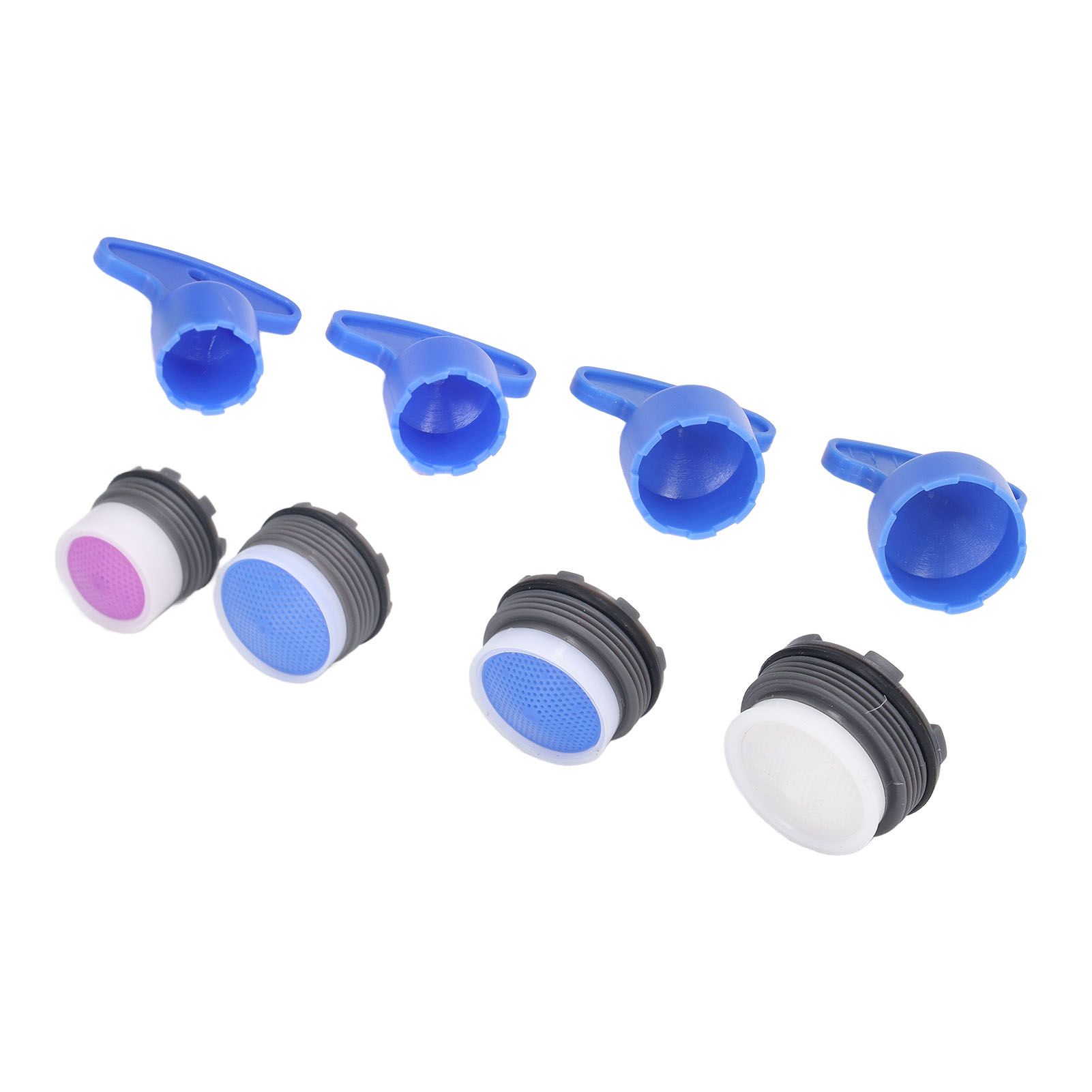 8pcs Faucet Aerator Plastic Insert Water Tap Aerators with Wrenches for view 3
