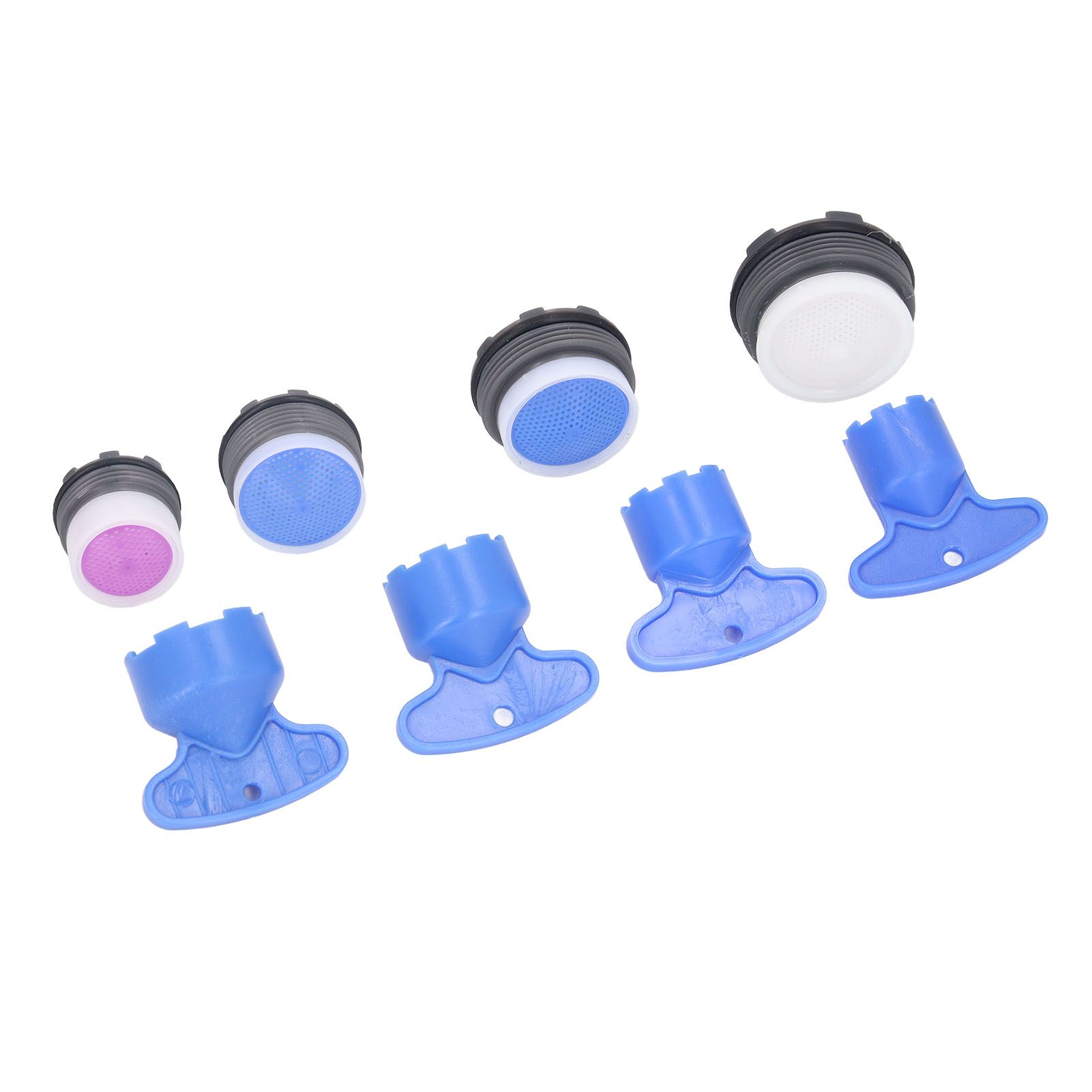 8pcs Faucet Aerator Plastic Insert Water Tap Aerators with Wrenches for view 4