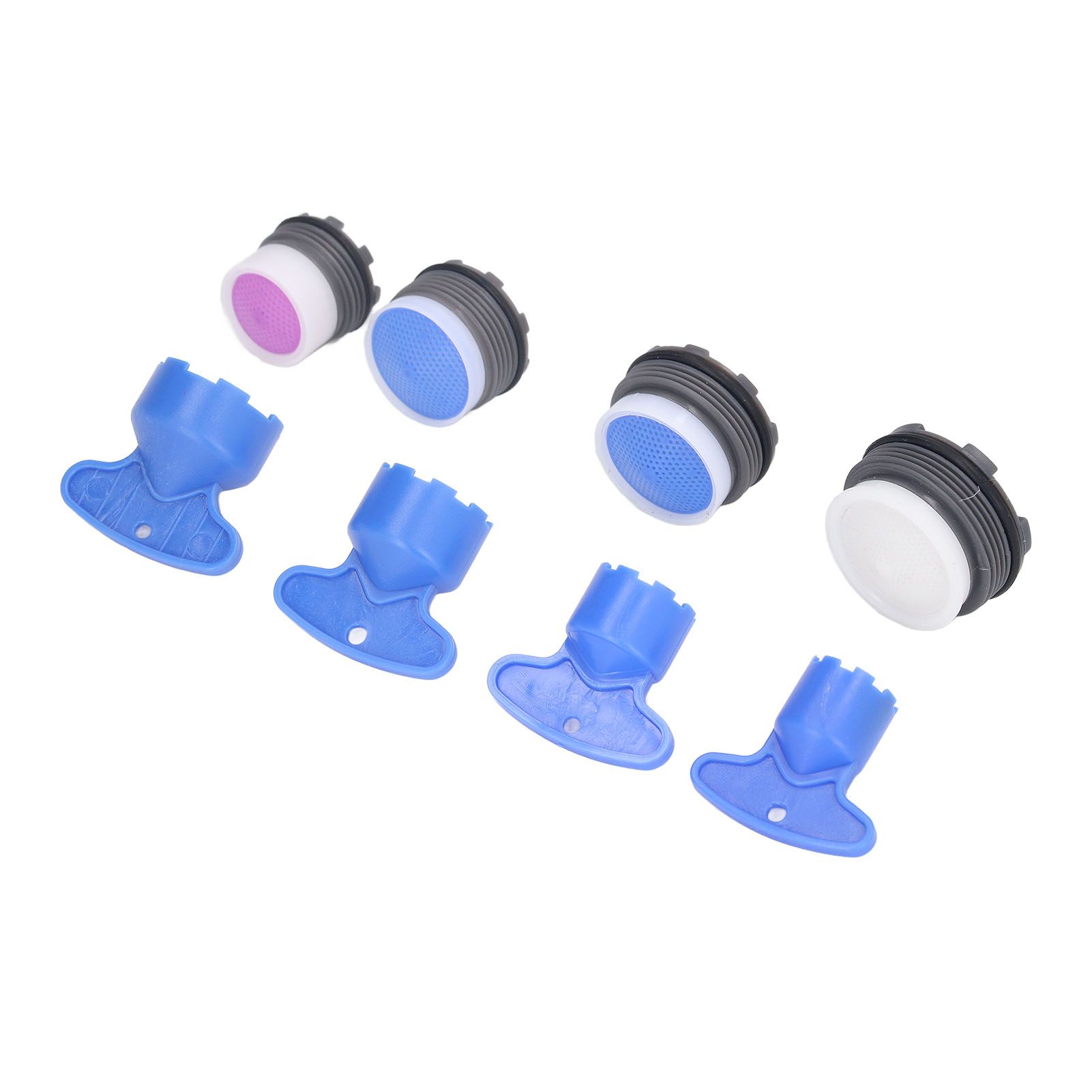 8pcs Faucet Aerator Plastic Insert Water Tap Aerators with Wrenches for view 6