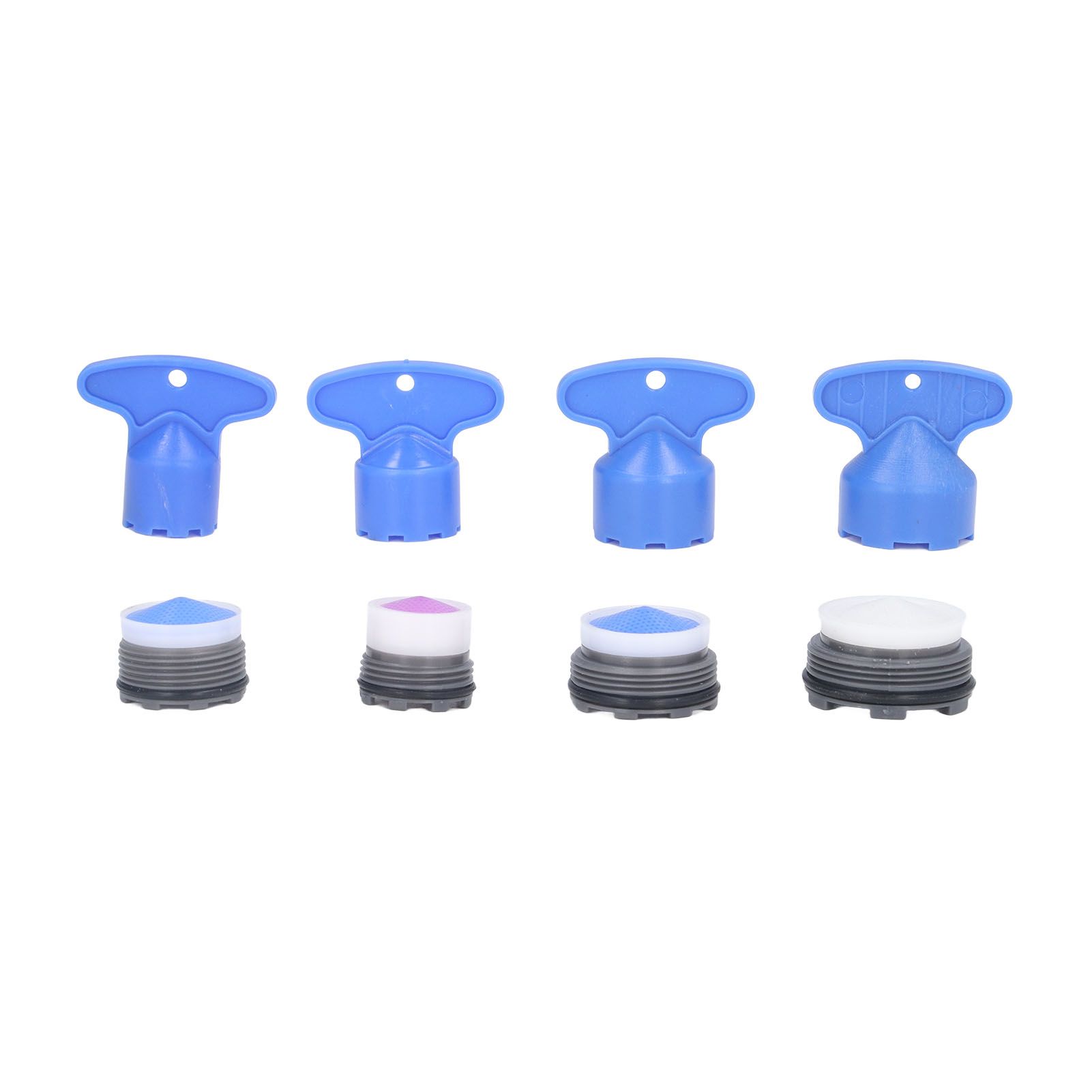 8pcs Faucet Aerator Plastic Insert Water Tap Aerators with Wrenches for view 7