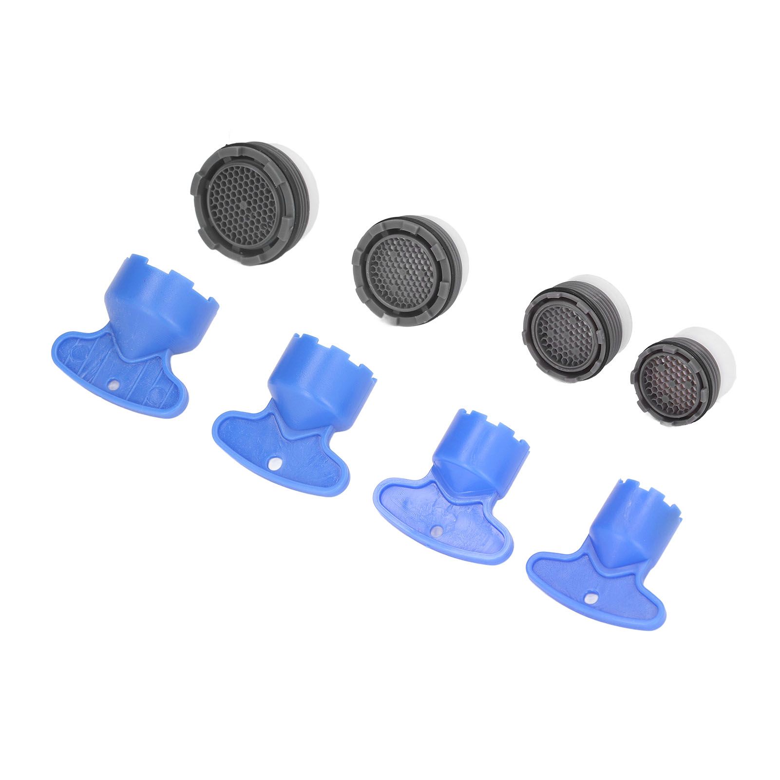 8pcs Faucet Aerator Plastic Insert Water Tap Aerators with Wrenches for view 8