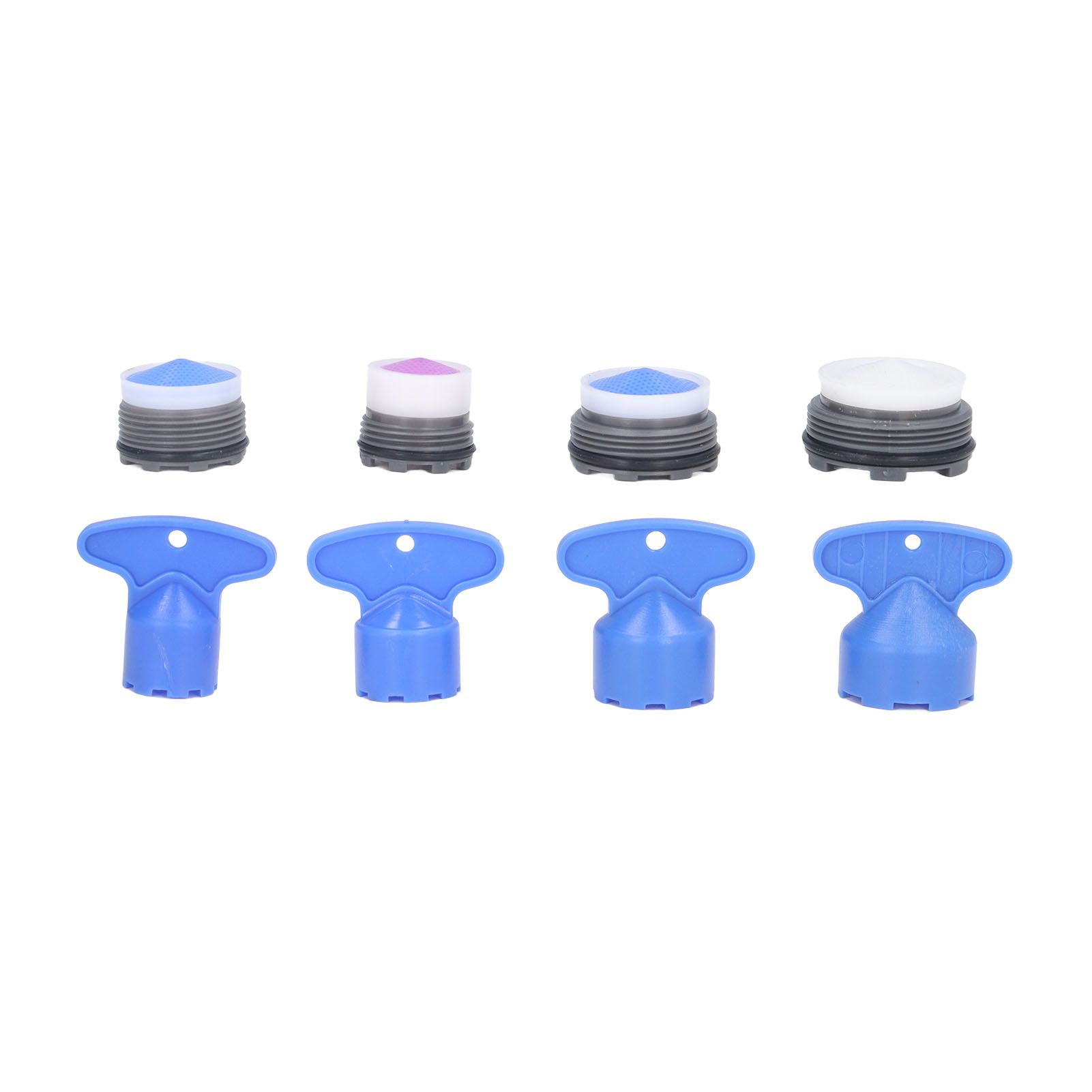 8pcs Faucet Aerator Plastic Insert Water Tap Aerators with Wrenches for view 10