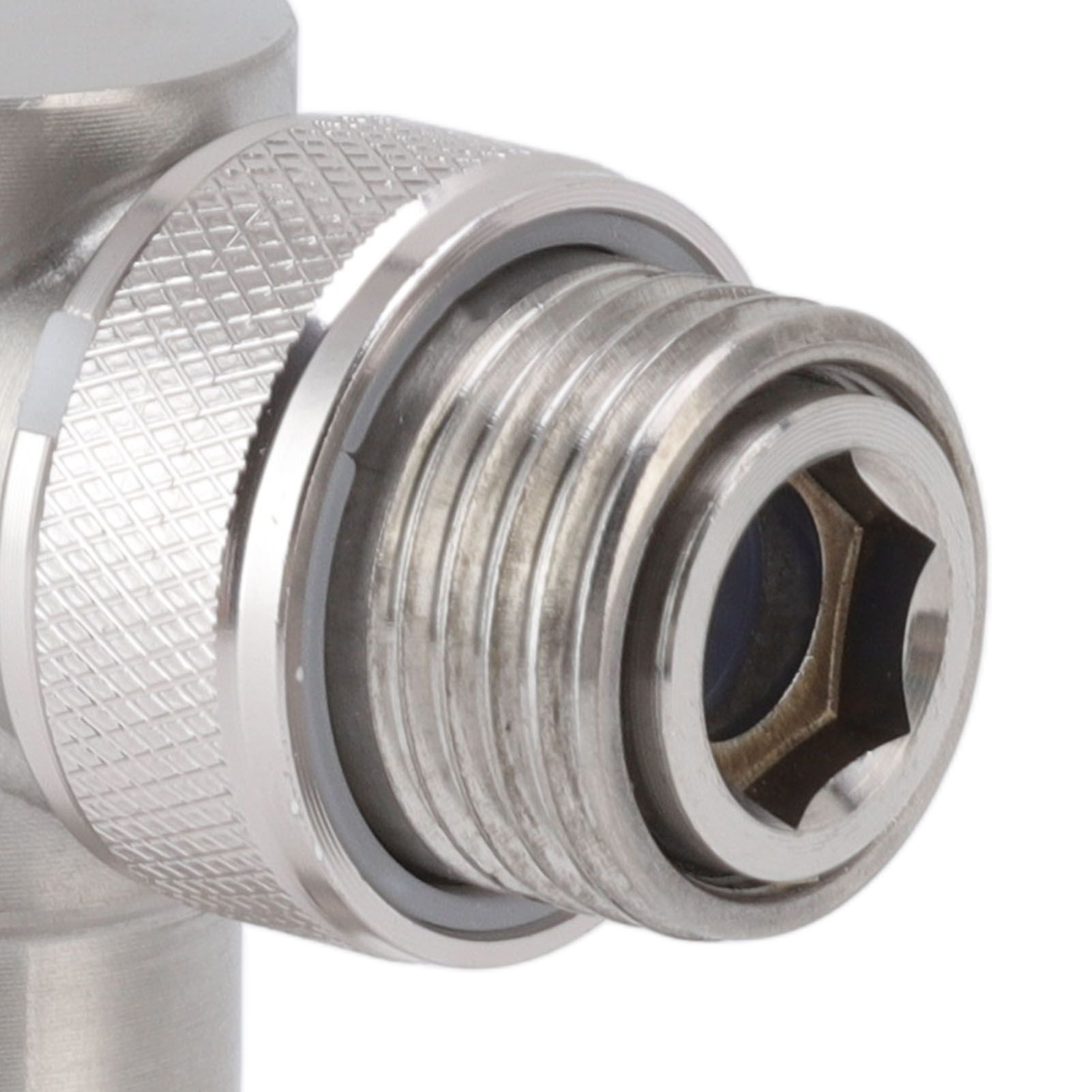 Angle Stop Valve Male G1/2 304 Stainless Steel 1 in 2 Out Integrated Design view 14