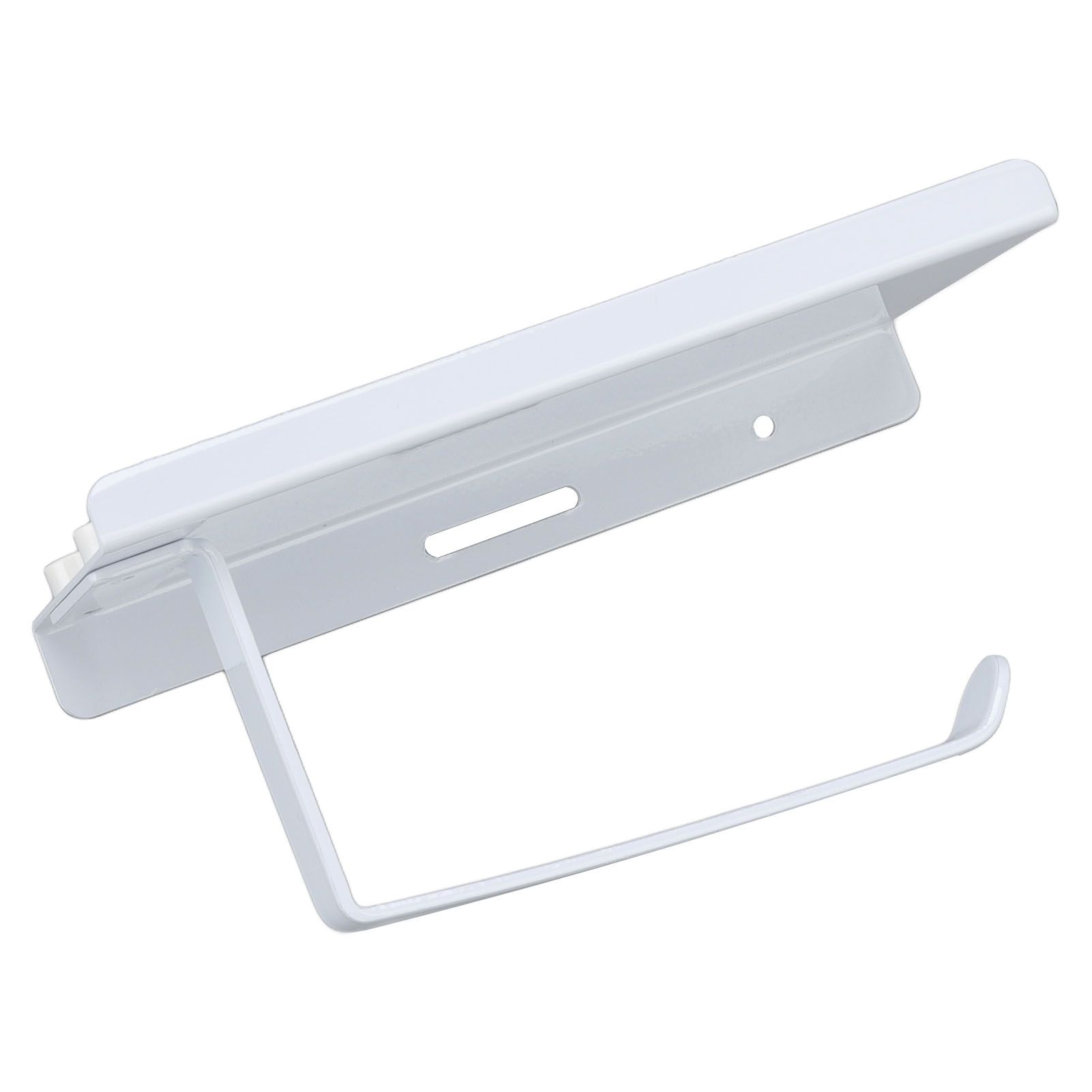 Toilet Paper Holder Phone Shelf Stainless Steel Anti Rust Prevent Slipping view 2