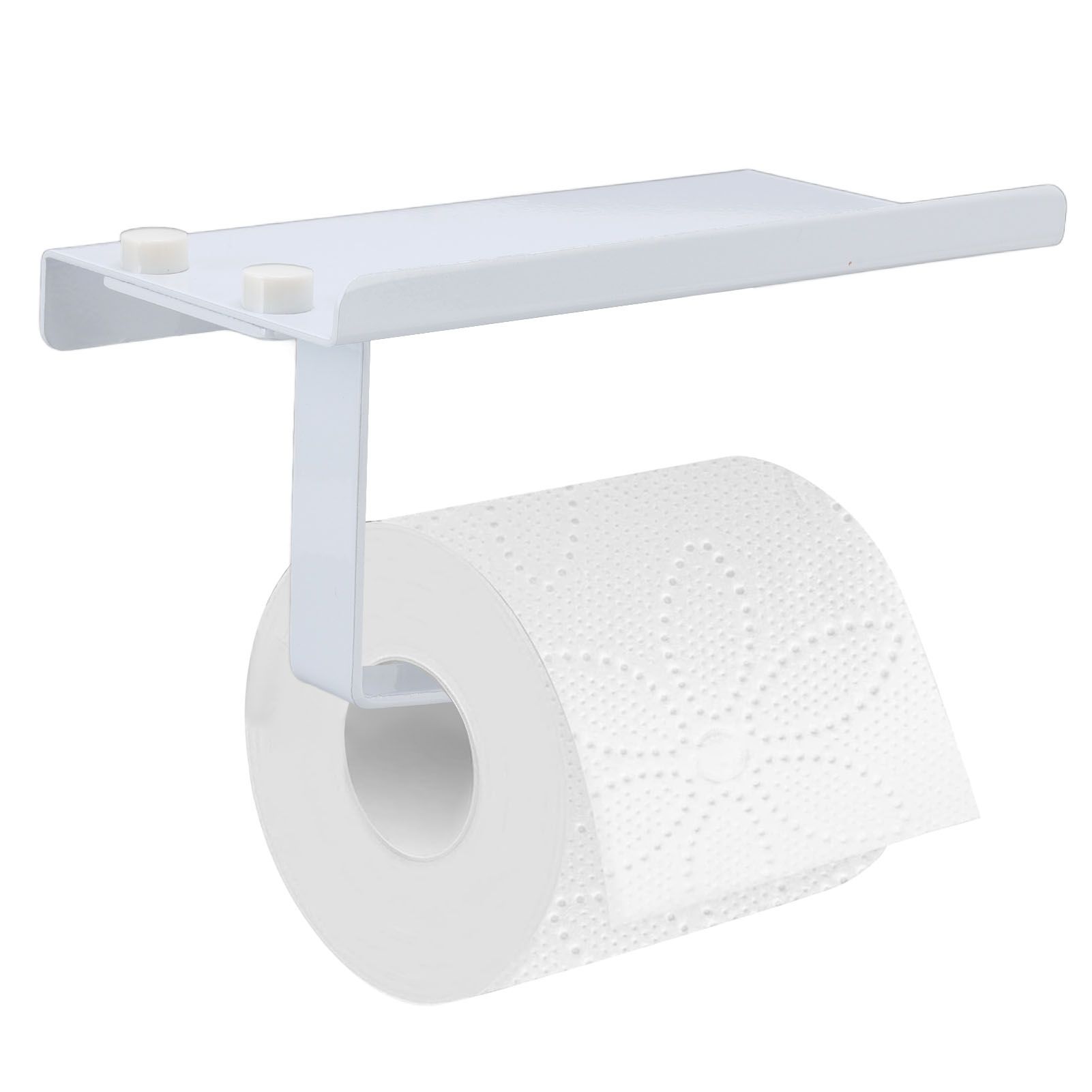 Toilet Paper Holder Phone Shelf Stainless Steel Anti Rust Prevent Slipping view 11