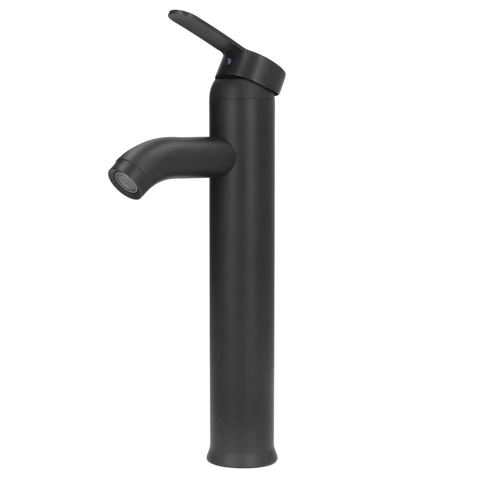 Black Faucet Bathroom G1/2 Stainless Steel Easy Control Matte Black Tall view 7