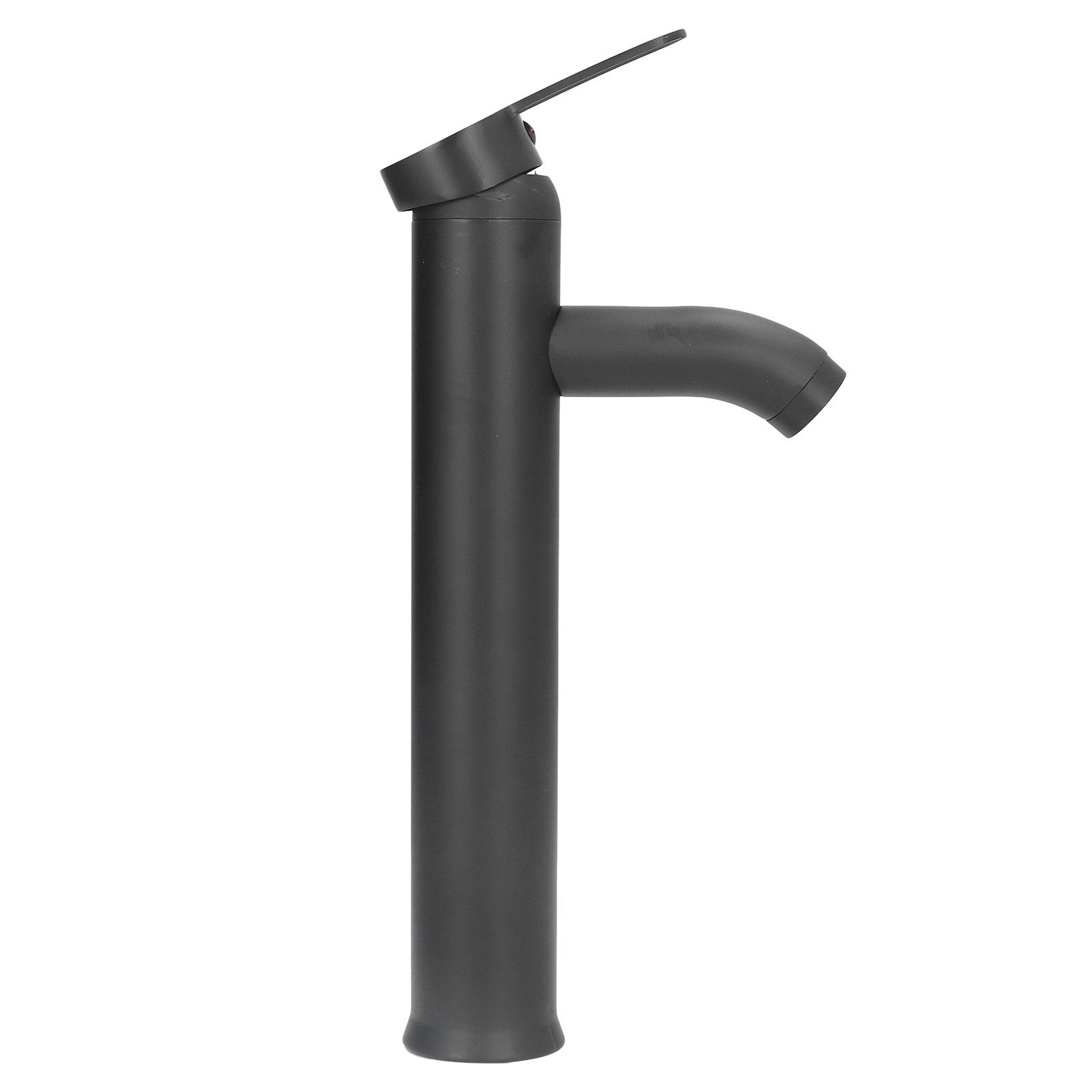 Black Faucet Bathroom G1/2 Stainless Steel Easy Control Matte Black Tall view 10