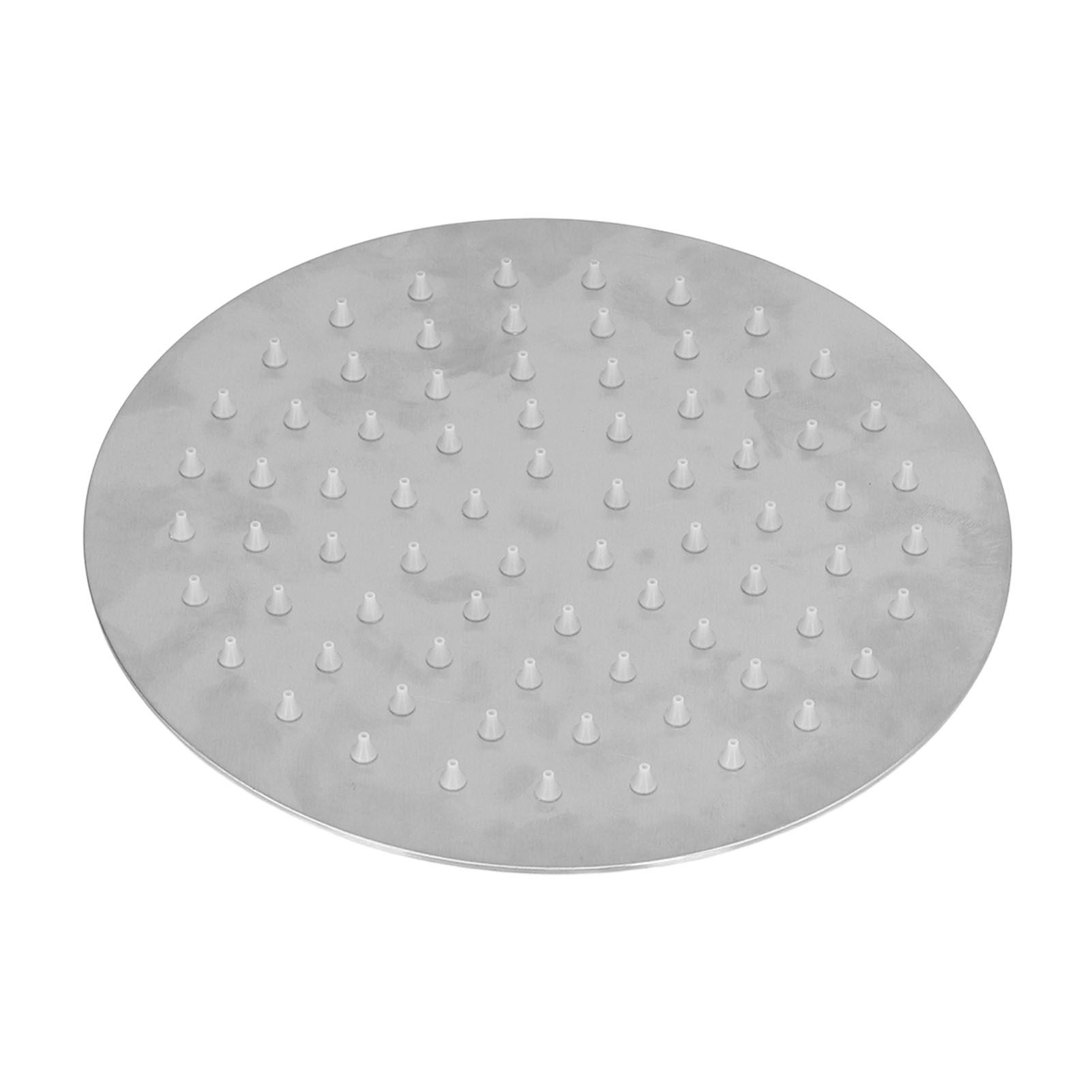 8 Inch Stainless Steel Rain Shower Head Ultrathin 75 Nozzles High Pressure 360 view 4