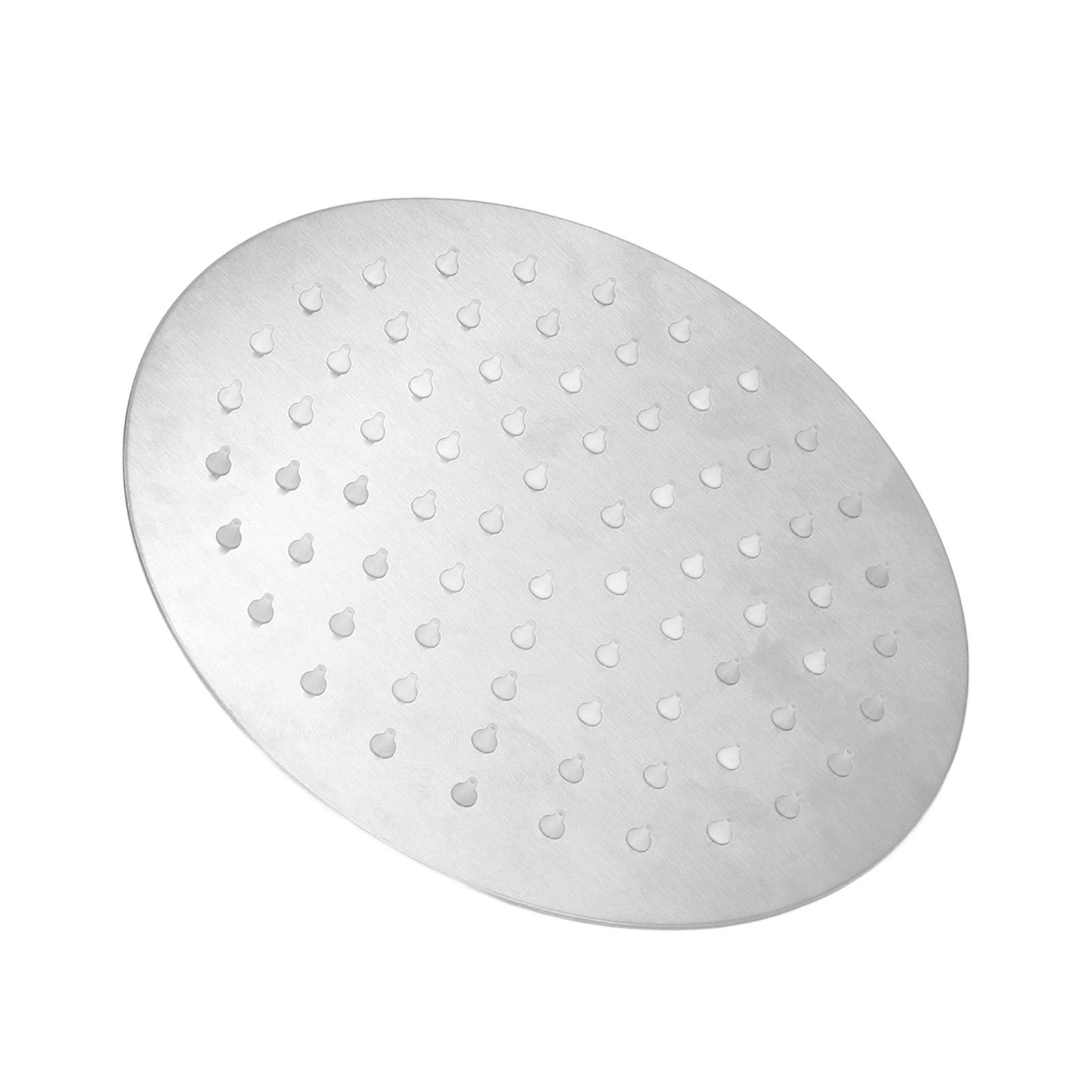 8 Inch Stainless Steel Rain Shower Head Ultrathin 75 Nozzles High Pressure 360 view 7