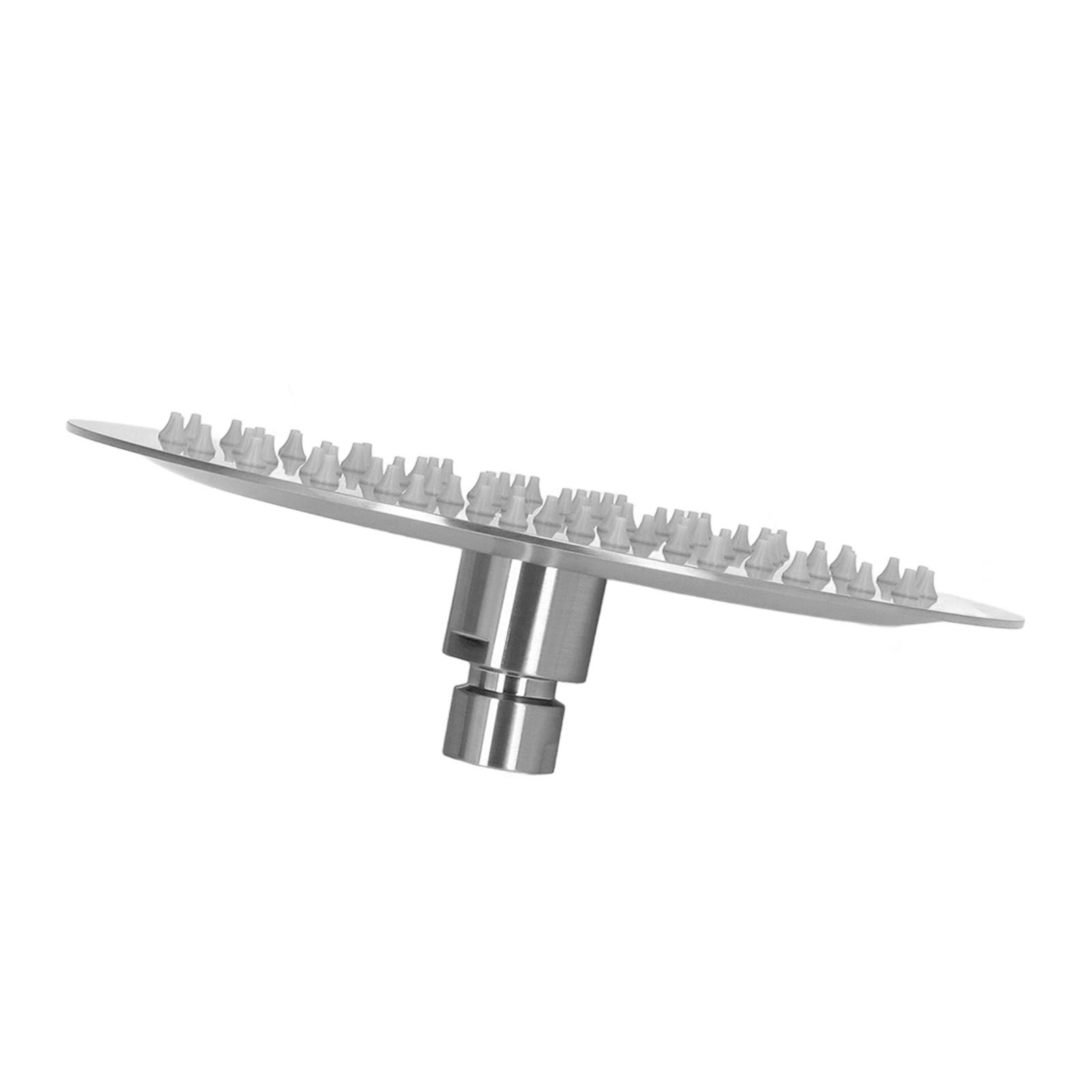 8 Inch Stainless Steel Rain Shower Head Ultrathin 75 Nozzles High Pressure 360 view 8