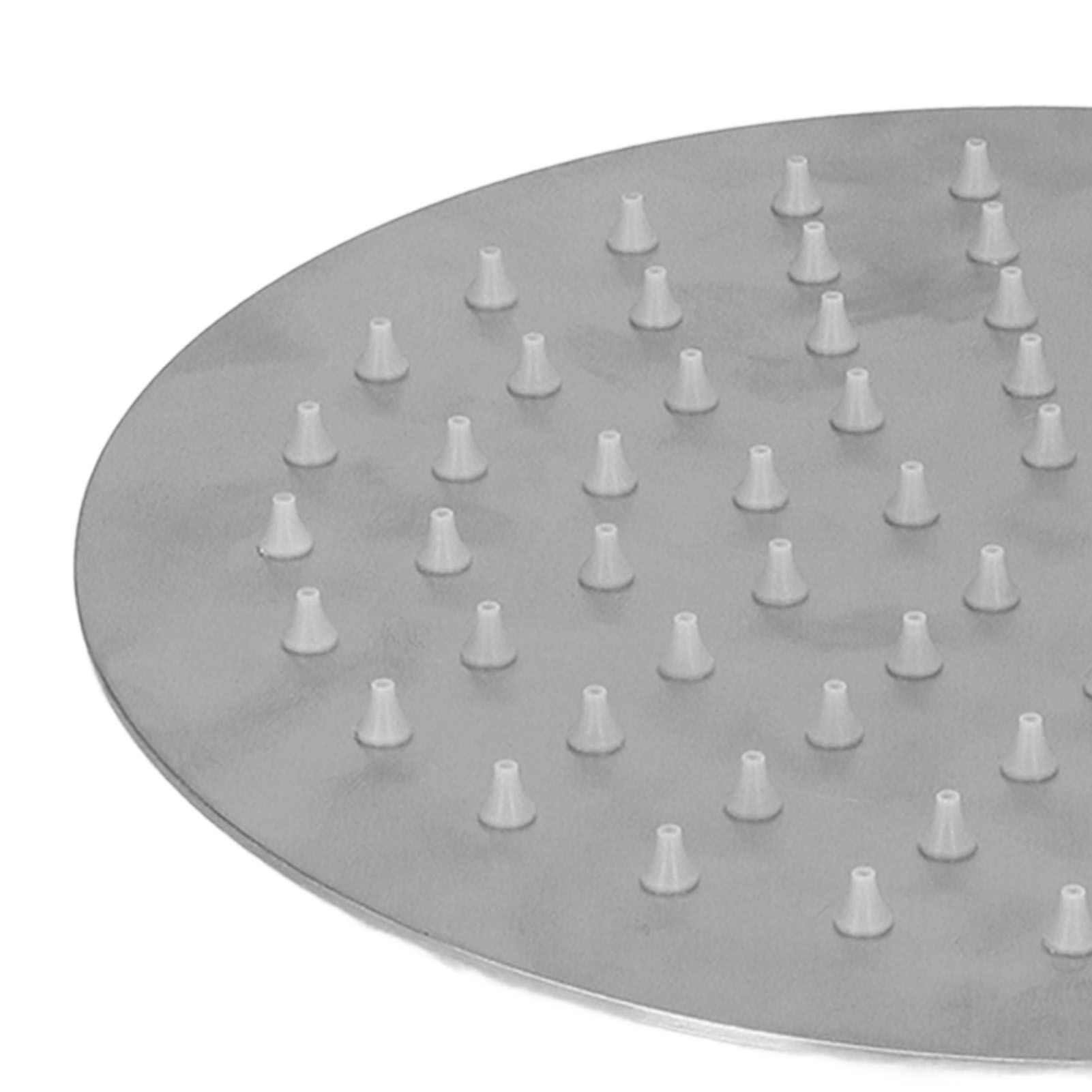 8 Inch Stainless Steel Rain Shower Head Ultrathin 75 Nozzles High Pressure 360 view 13
