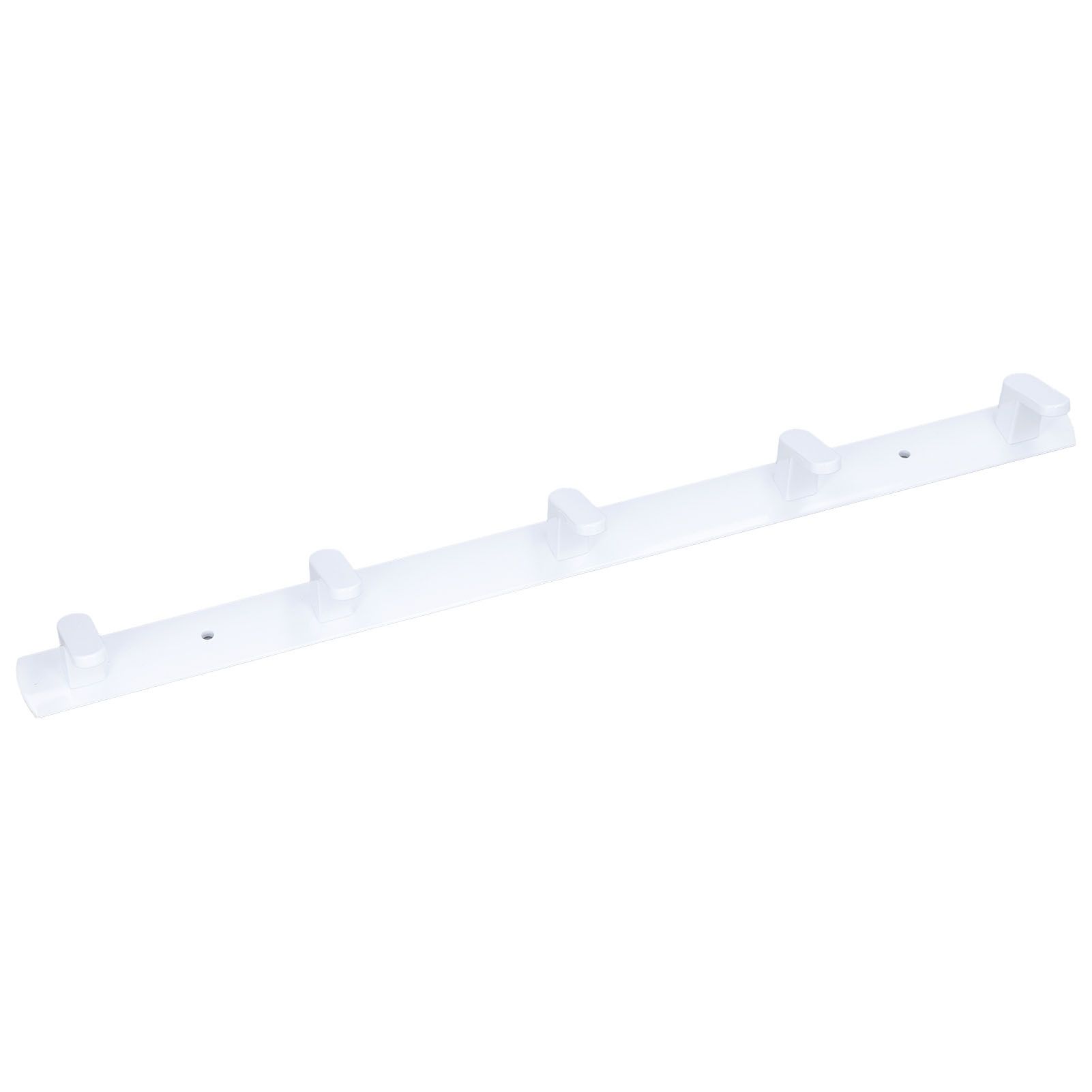 Wall Mounted Coat Rack Modern Stylish Coat Hanger Rack with 5 Hooks for view 2