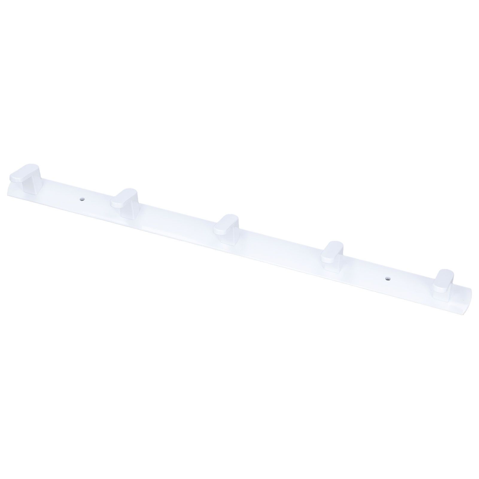 Wall Mounted Coat Rack Modern Stylish Coat Hanger Rack with 5 Hooks for view 3