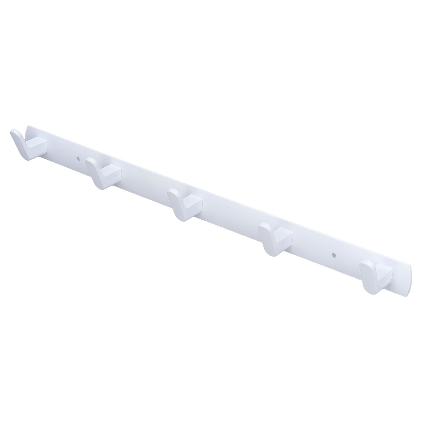 Wall Mounted Coat Rack Modern Stylish Coat Hanger Rack with 5 Hooks for view 6