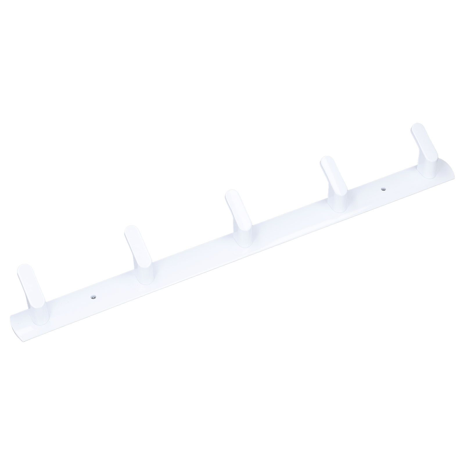 Wall Mounted Coat Rack Modern Stylish Coat Hanger Rack with 5 Hooks for view 8