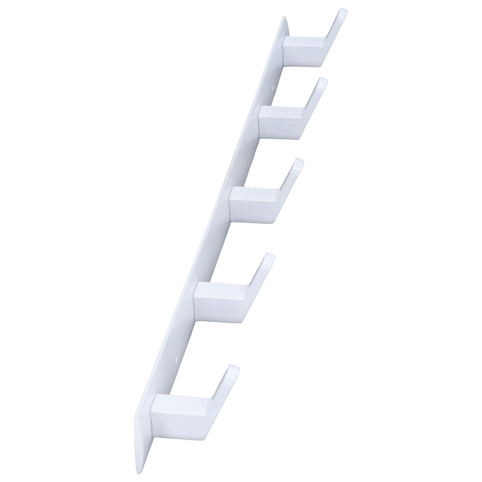 Wall Mounted Coat Rack Modern Stylish Coat Hanger Rack with 5 Hooks for view 9