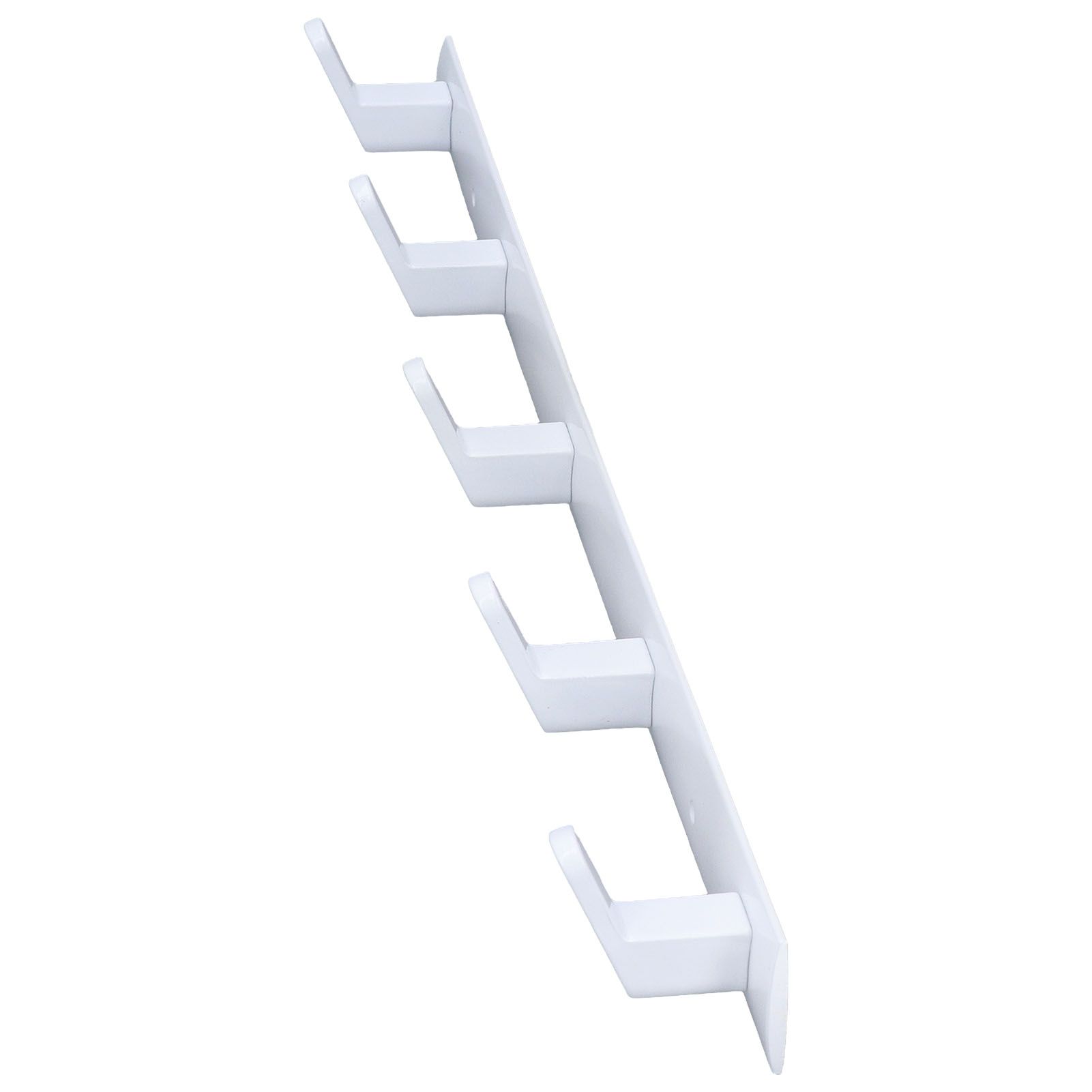 Wall Mounted Coat Rack Modern Stylish Coat Hanger Rack with 5 Hooks for view 10