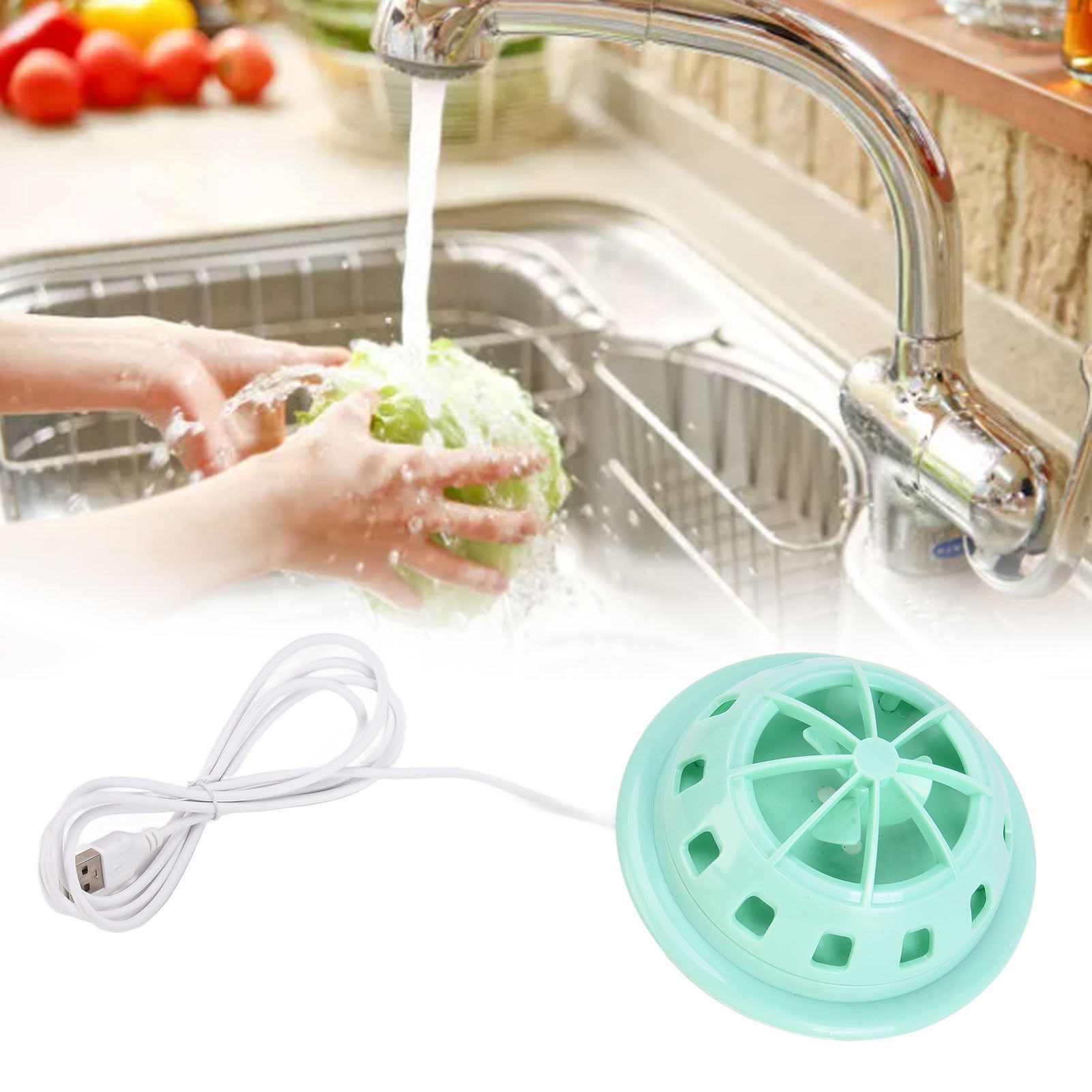 Mini Ultrasonic Dishwasher Portable USB Household Fruit Dishwasher for Home view 11